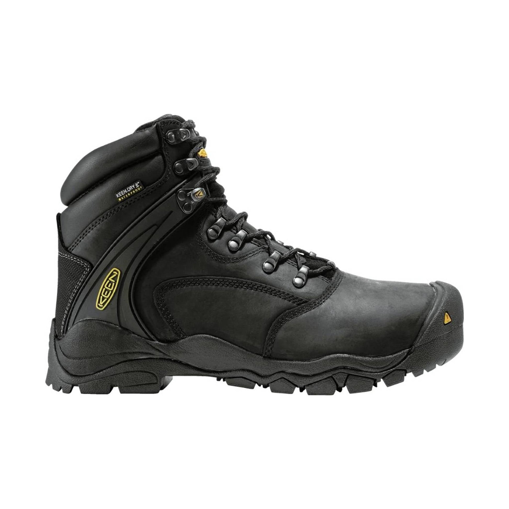 KEEN Utility Men's Louisville 6 Inch Steel Toe Work Boot - Black by Lenny's Shoe & Apparel