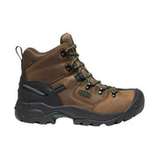 KEEN Utility Men's Pittsburgh Energy 6 Inch Waterproof Carbon Fiber Toe Work Boots - Cascade Brown/Greener Pastures by Lenny's Shoe & Apparel