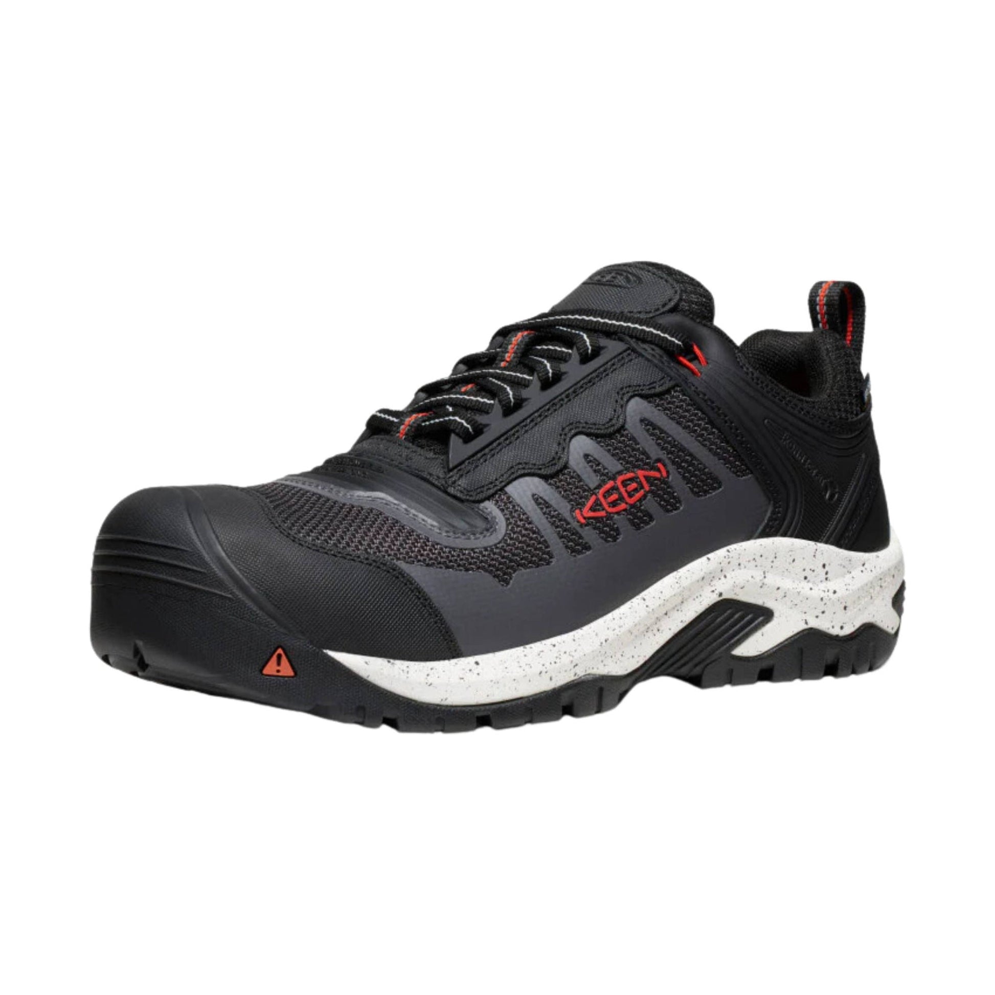 KEEN Utility Men's Reno Waterproof Carbon Fiber Toe Work Shoes - Red Clay/Black by Lenny's Shoe & Apparel