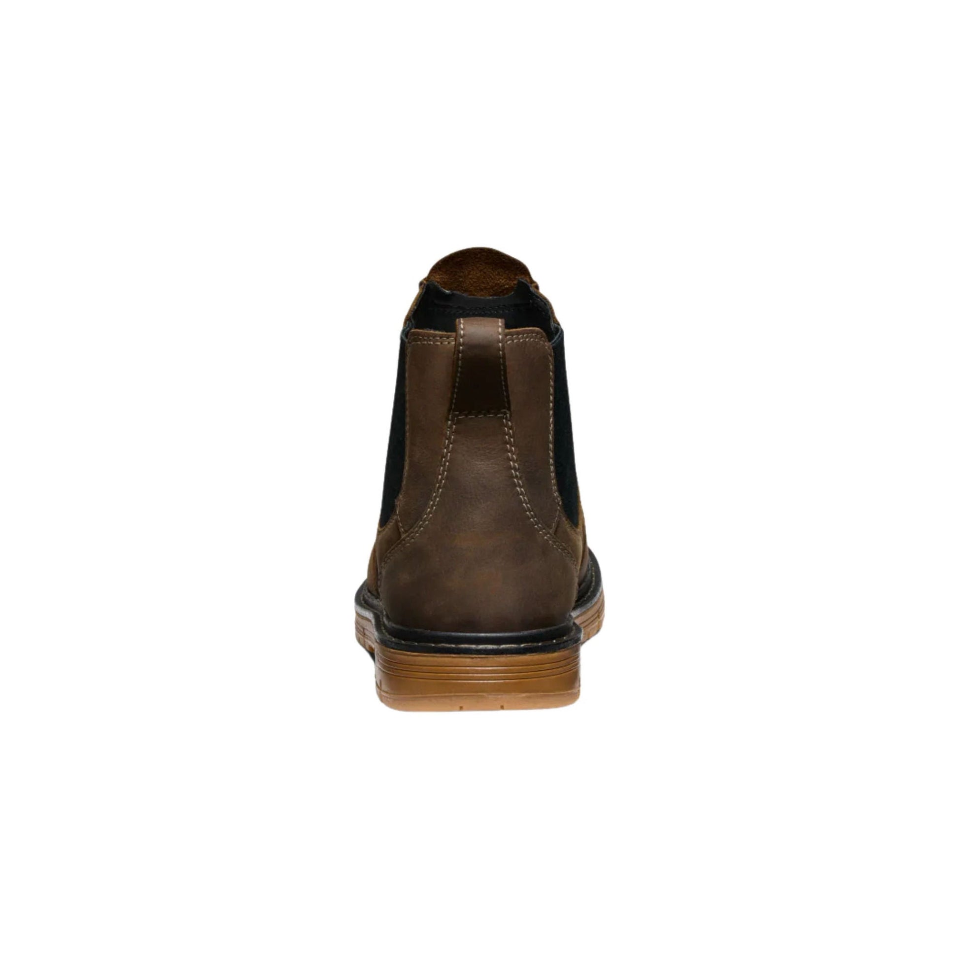 KEEN Utility Men's San Jose Chelsea 90 Degree Heel Aluminum Toe Work Boots - Cascade Brown/Gum by Lenny's Shoe & Apparel