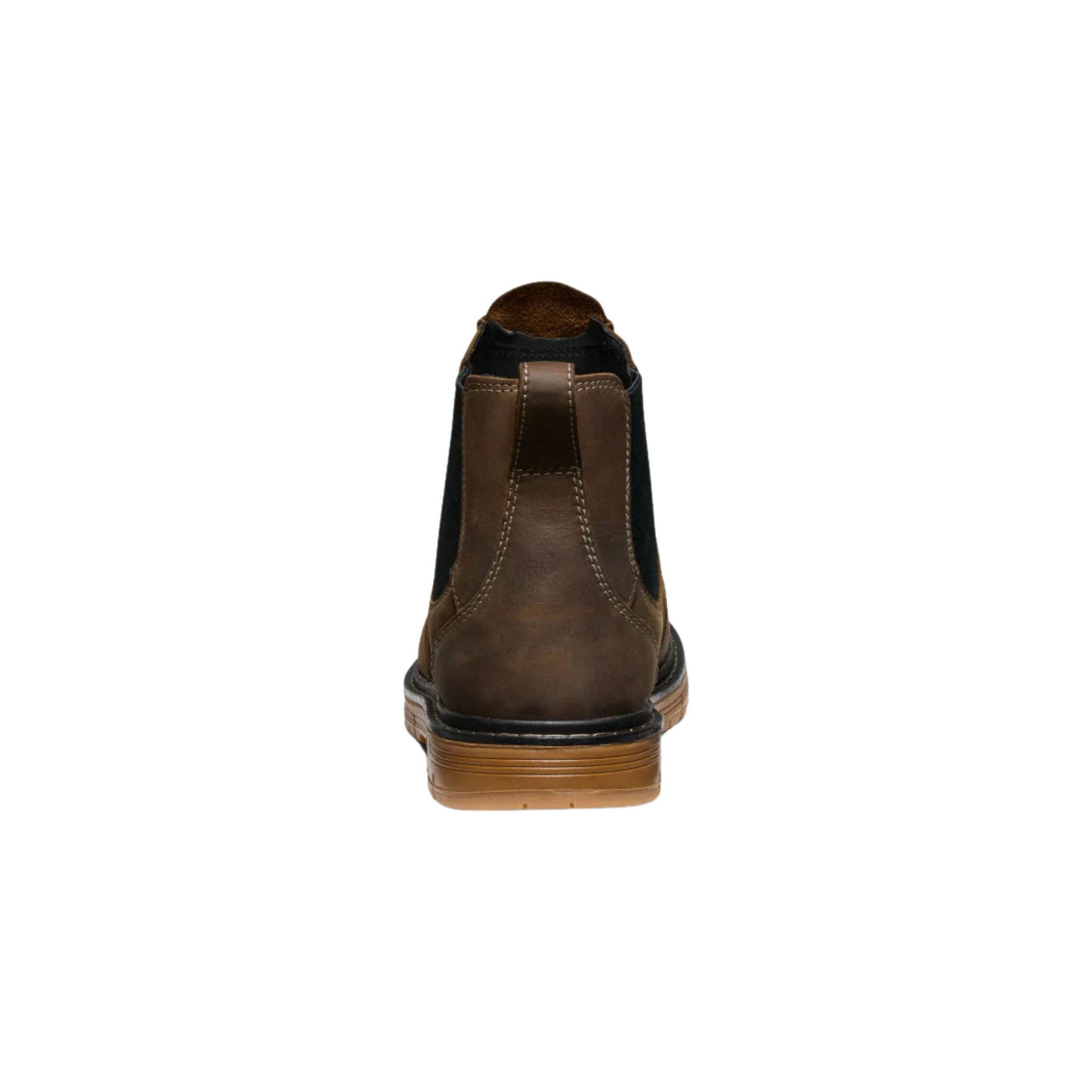 KEEN Utility Men's San Jose Chelsea 90 Degree Heel Aluminum Toe Work Boots - Cascade Brown/Gum by Lenny's Shoe & Apparel