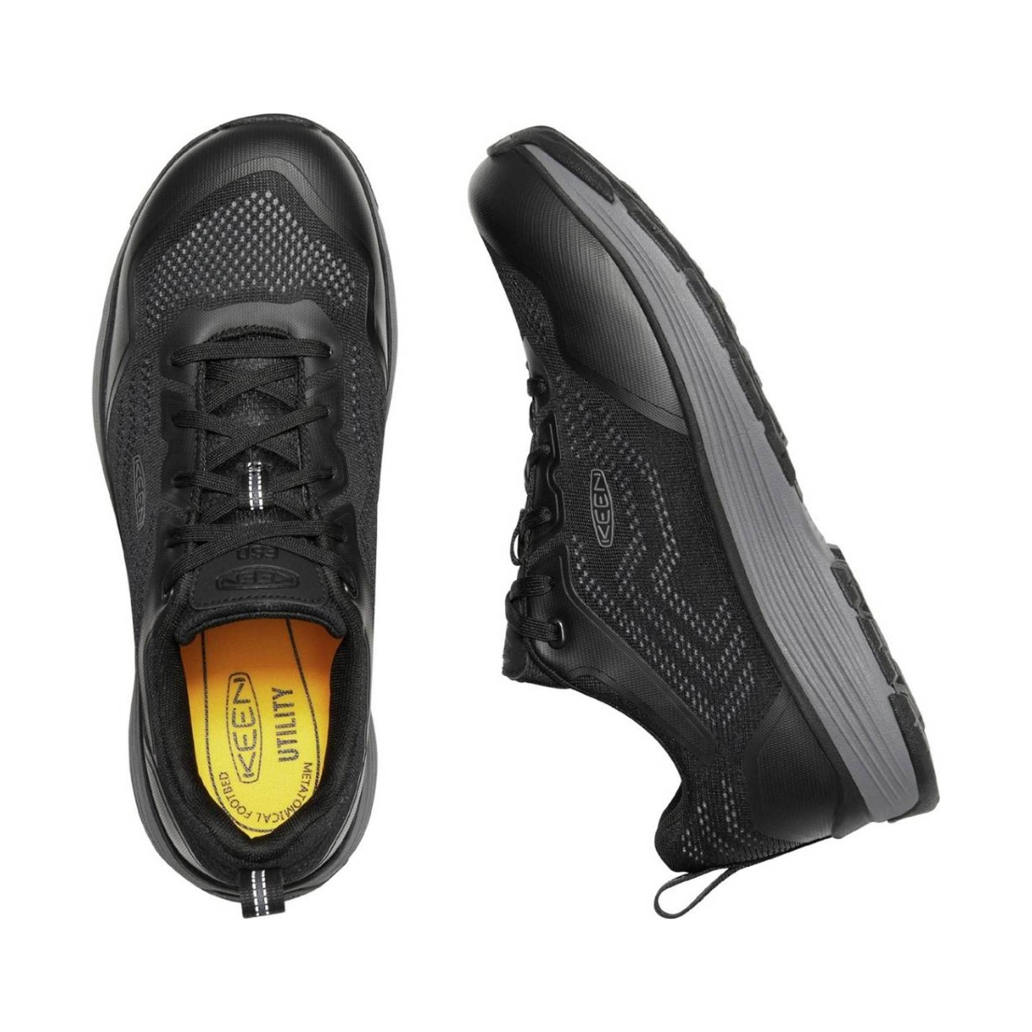 KEEN Utility Men's Sparta II ESD Aluminum Toe Work Shoe - Black by Lenny's Shoe & Apparel