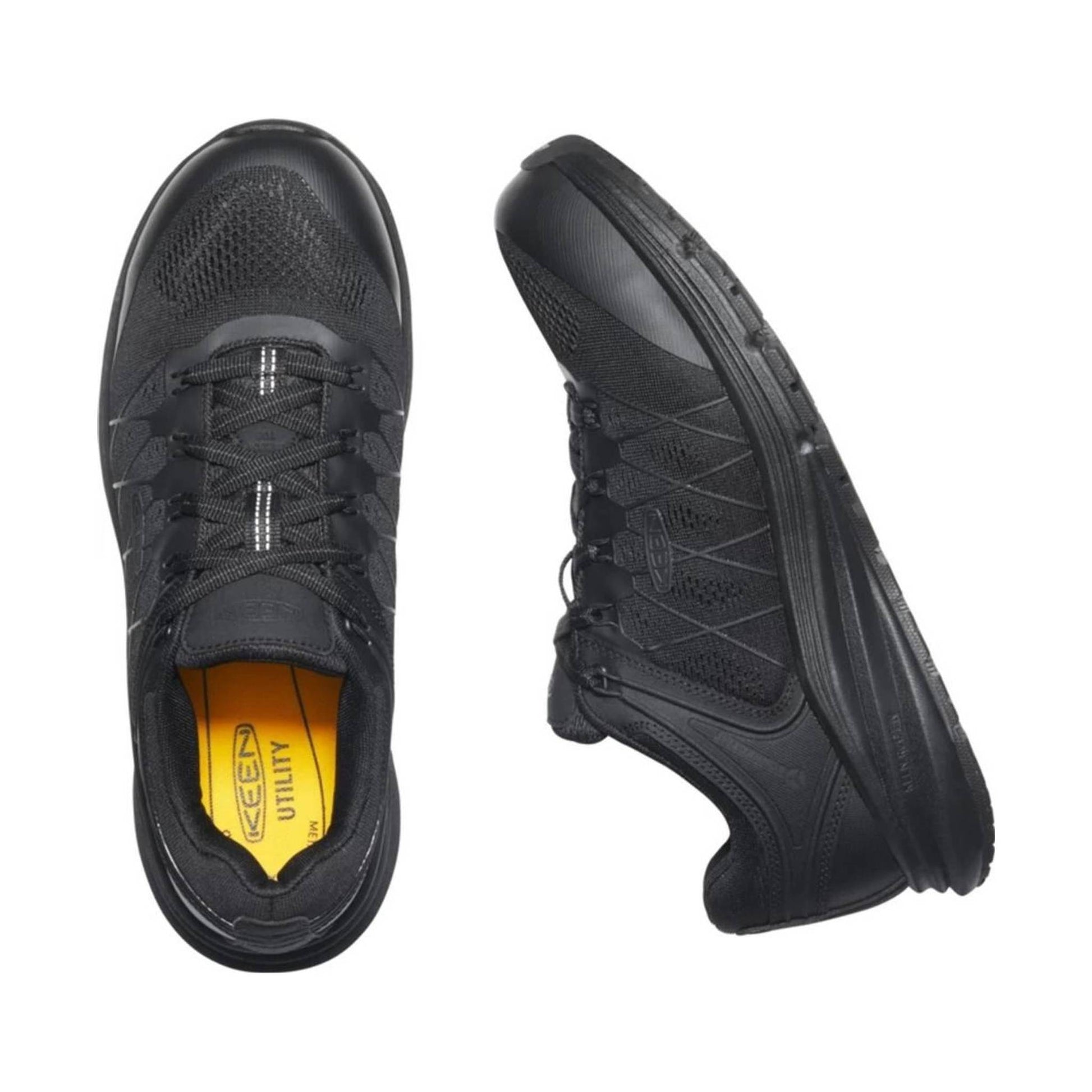 KEEN Utility Men's Vista Energy Composite Toe Work Shoe - Black/Raven by Lenny's Shoe & Apparel