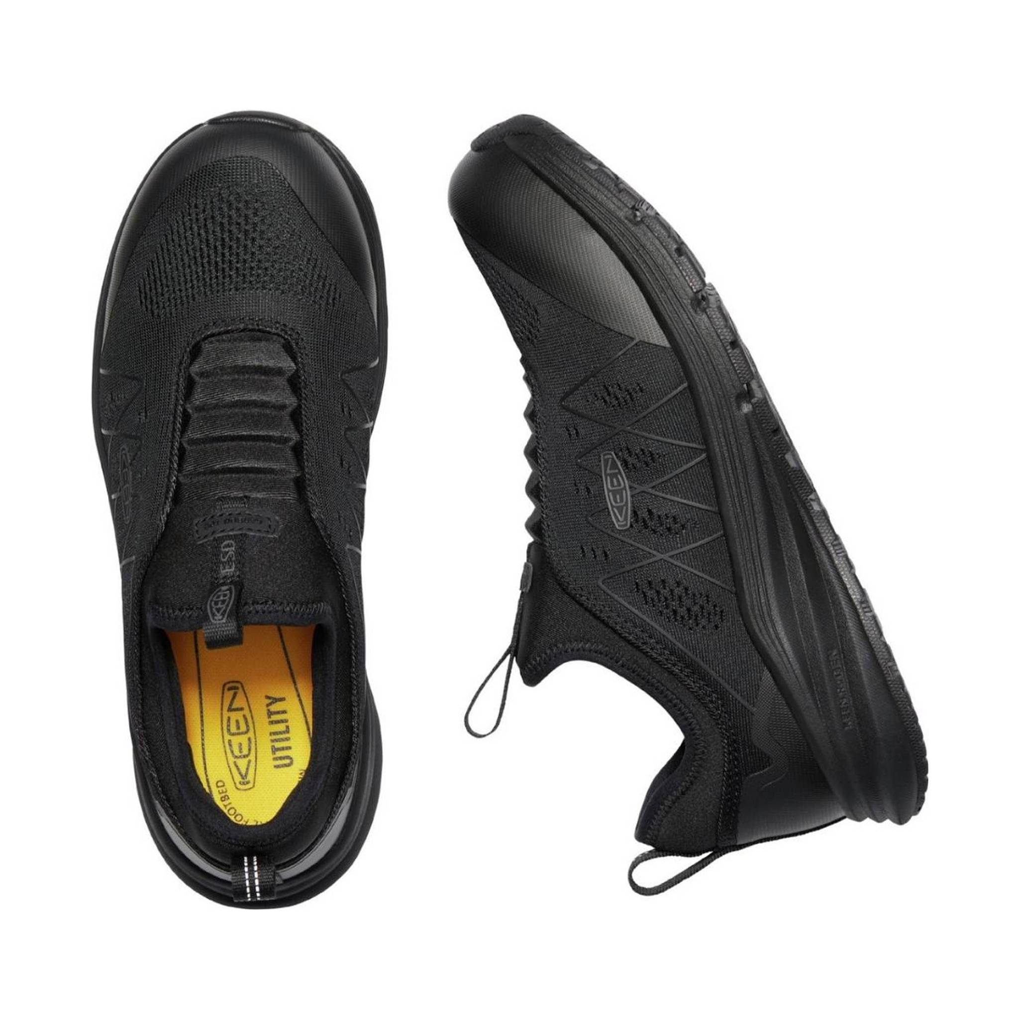 KEEN Utility Men's Vista Energy Shift ESD Carbon Fiber Toe Work Shoe - Black by Lenny's Shoe & Apparel