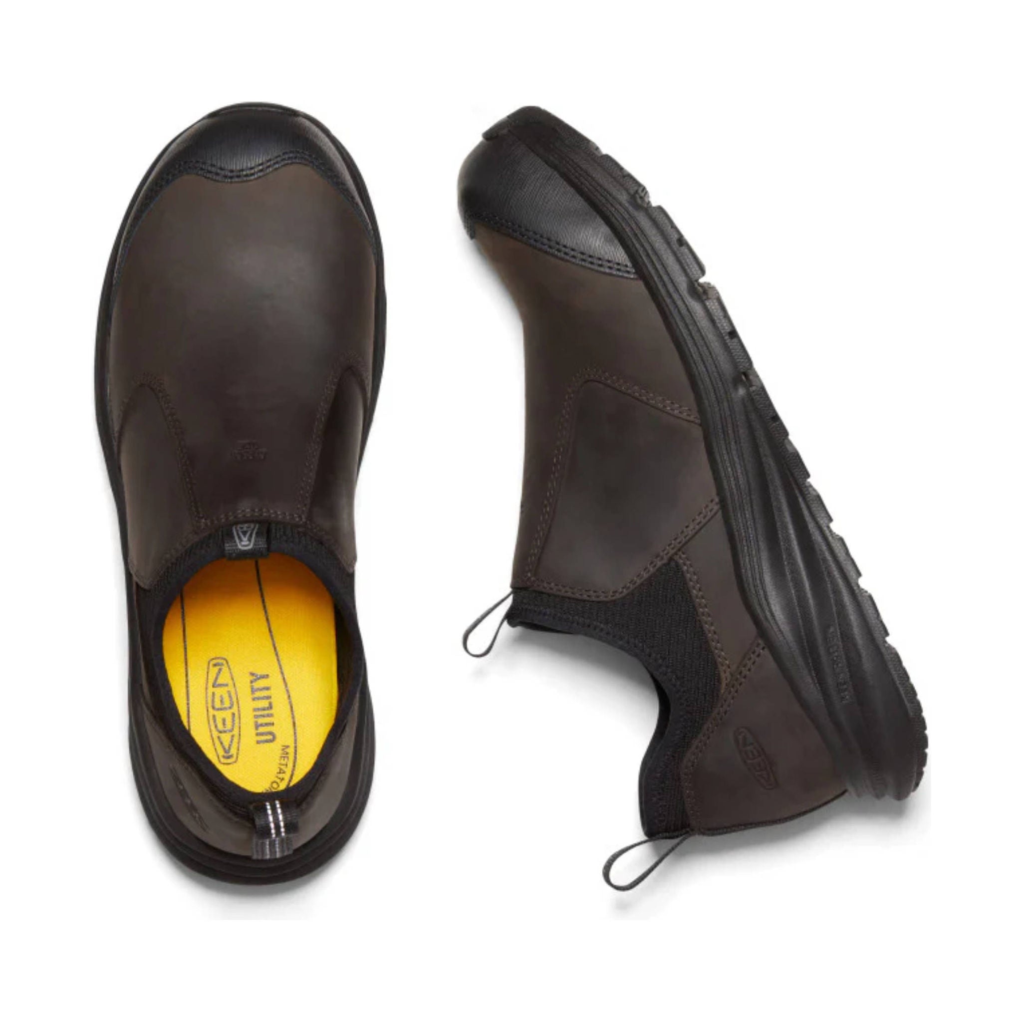 KEEN Utility Men's Vista Energy Shift ESD Carbon Fiber Toe Work Shoes - Coffee Bean/Black by Lenny's Shoe & Apparel