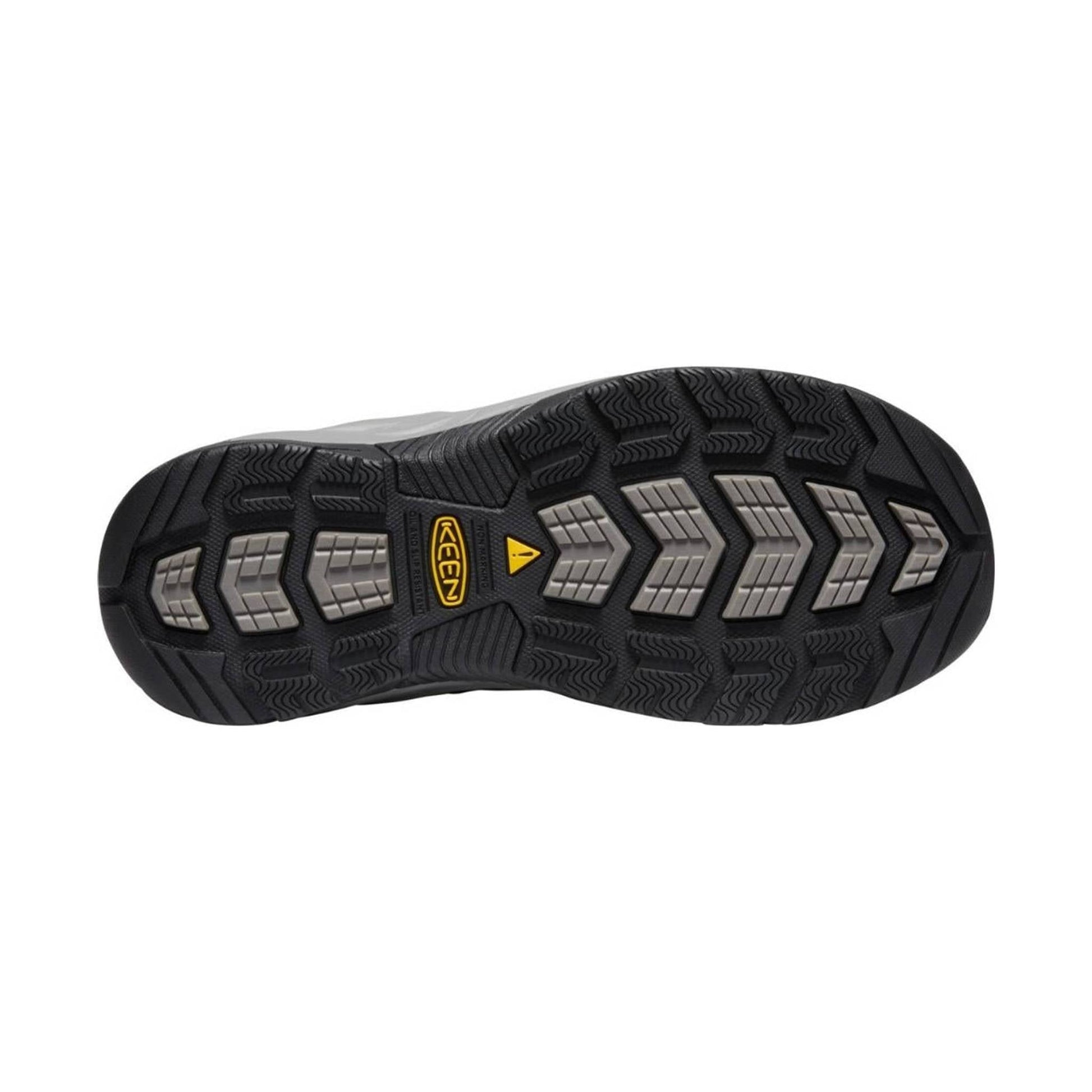 KEEN Utility Women's Atlanta Cool II ESD Steel Toe Work Shoe - Gargoyle/Blue Fog by Lenny's Shoe & Apparel