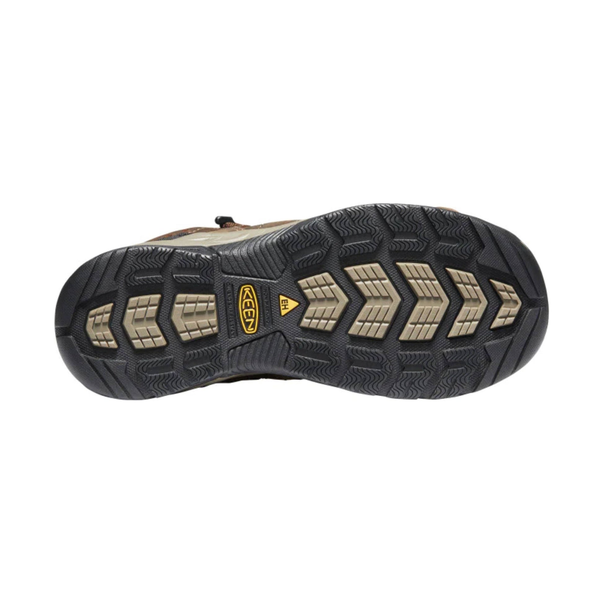 KEEN Utility Women's Flint II Mid Waterproof Soft Toe Boot - Cascade Brown/Brick Dust by Lenny's Shoe & Apparel