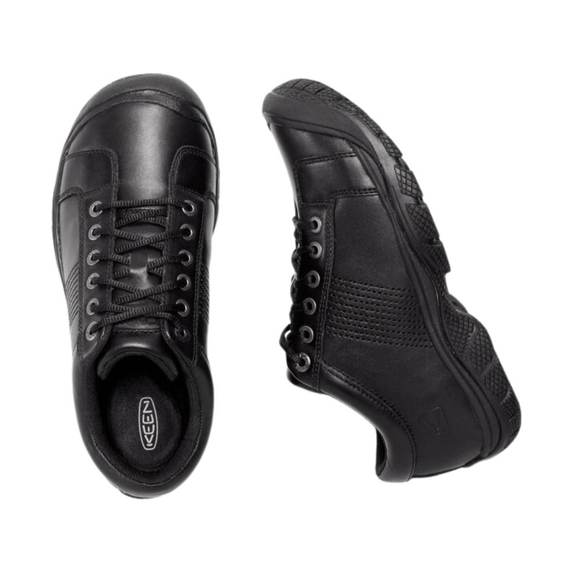 Keen Utility Women's PTC Dress Oxford Non-Safety Soft Toe Work Shoes - Black by Lenny's Shoe & Apparel