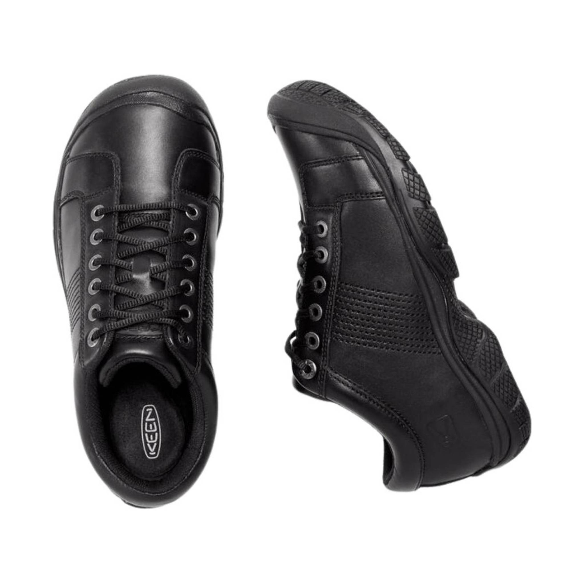 Keen Utility Women's PTC Dress Oxford Non-Safety Soft Toe Work Shoes - Black by Lenny's Shoe & Apparel