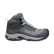 KEEN Utility Women's Reno Mid Waterproof Carbon Fiber Toe Work Boots - Magnet/Ipanema by Lenny's Shoe & Apparel