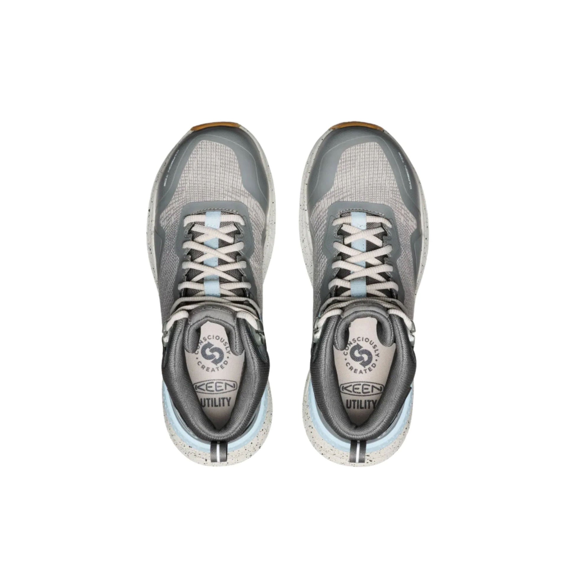 KEEN Utility Women's Synchro Waterproof Mid Carbon Toe Work Boots - Steel Grey/Gum by Lenny's Shoe & Apparel