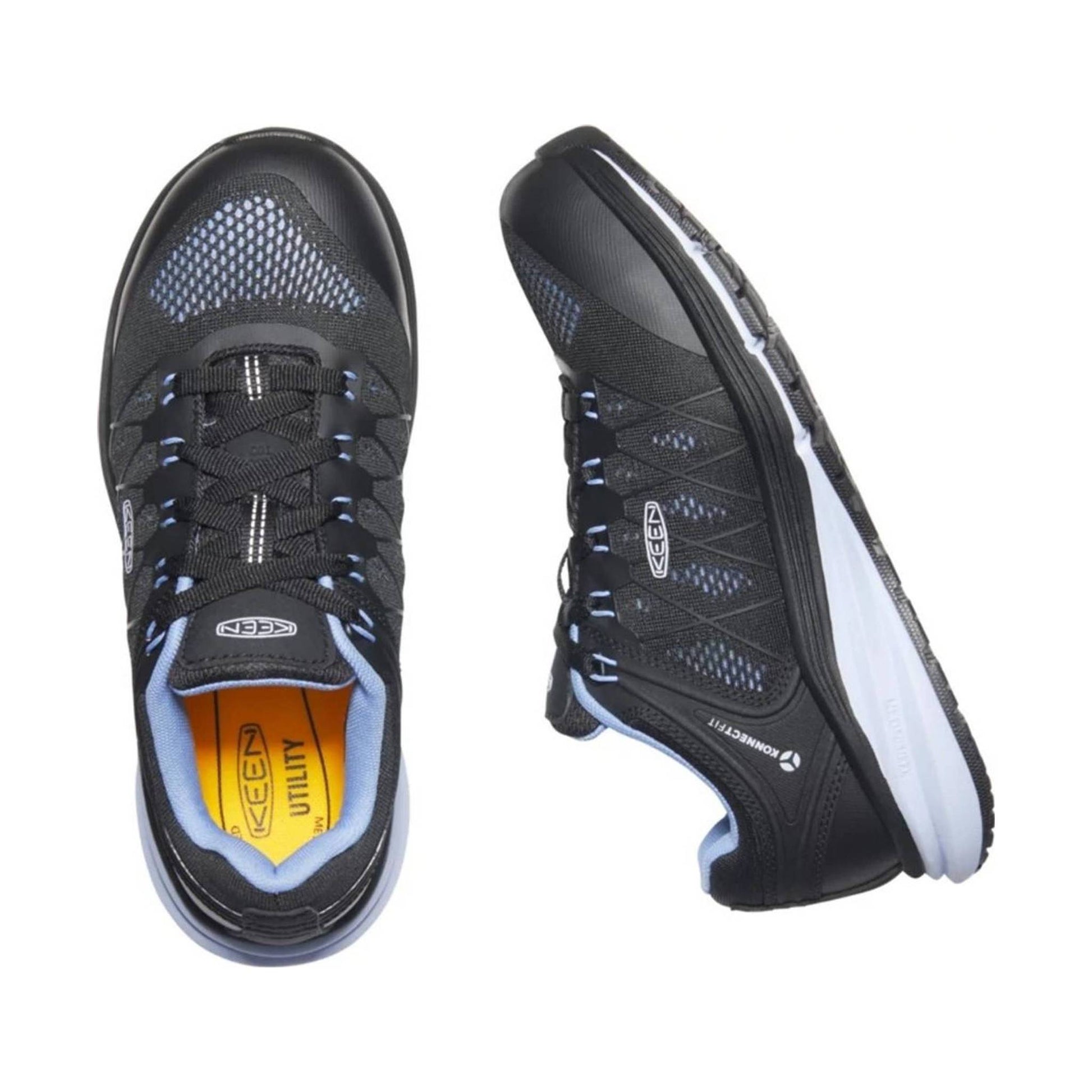 KEEN Utility Women's Vista Energy Composite Toe Work Shoe - Hydrangea/Black by Lenny's Shoe & Apparel