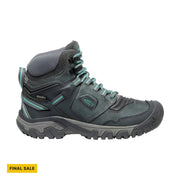 KEEN Women's Ridge Flex Mid Waterproof Boot - Steel Grey/Porcelain