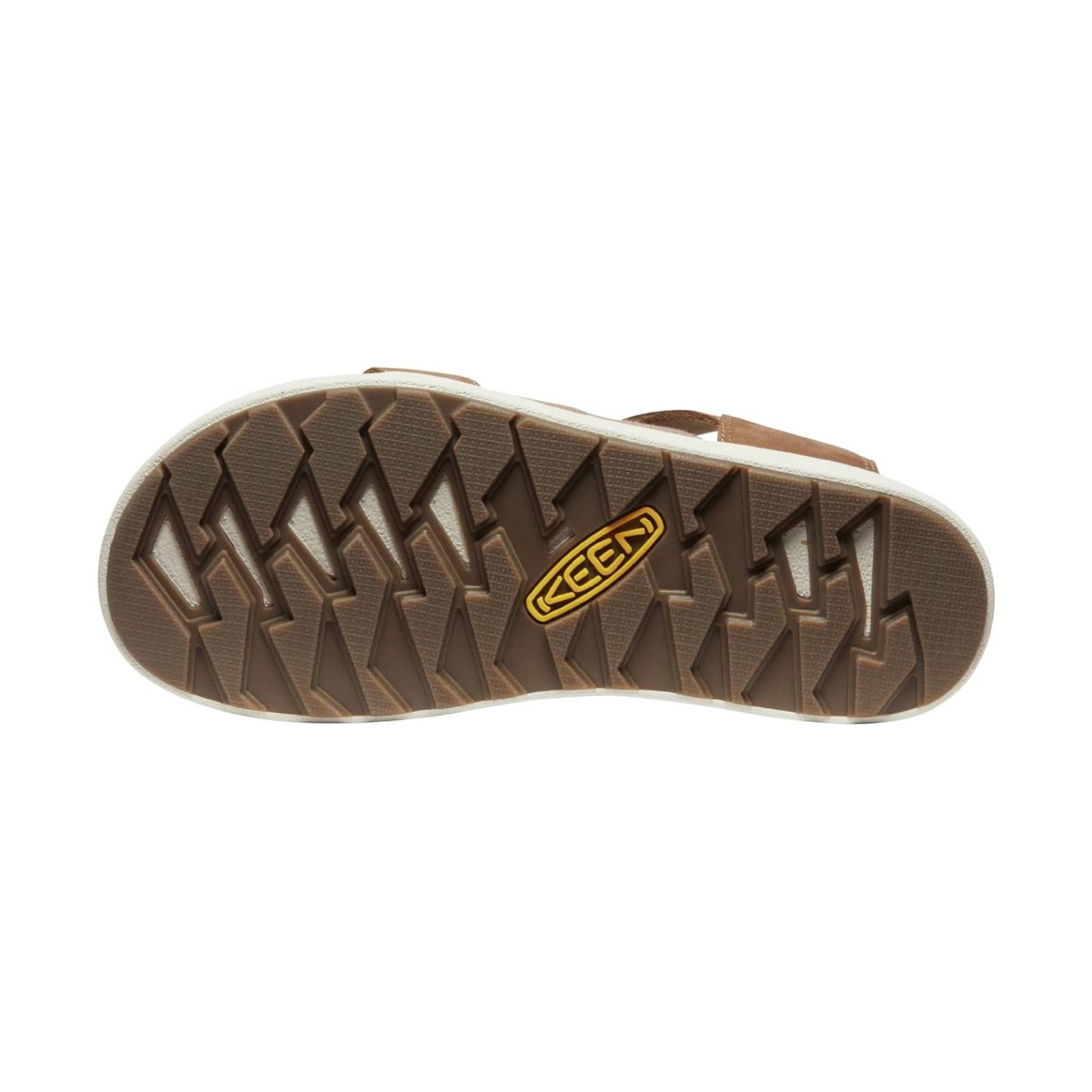 KEEN Women's Elle Mixed Strap Sandal - Toasted Coconut/Birch by Lenny's Shoe & Apparel