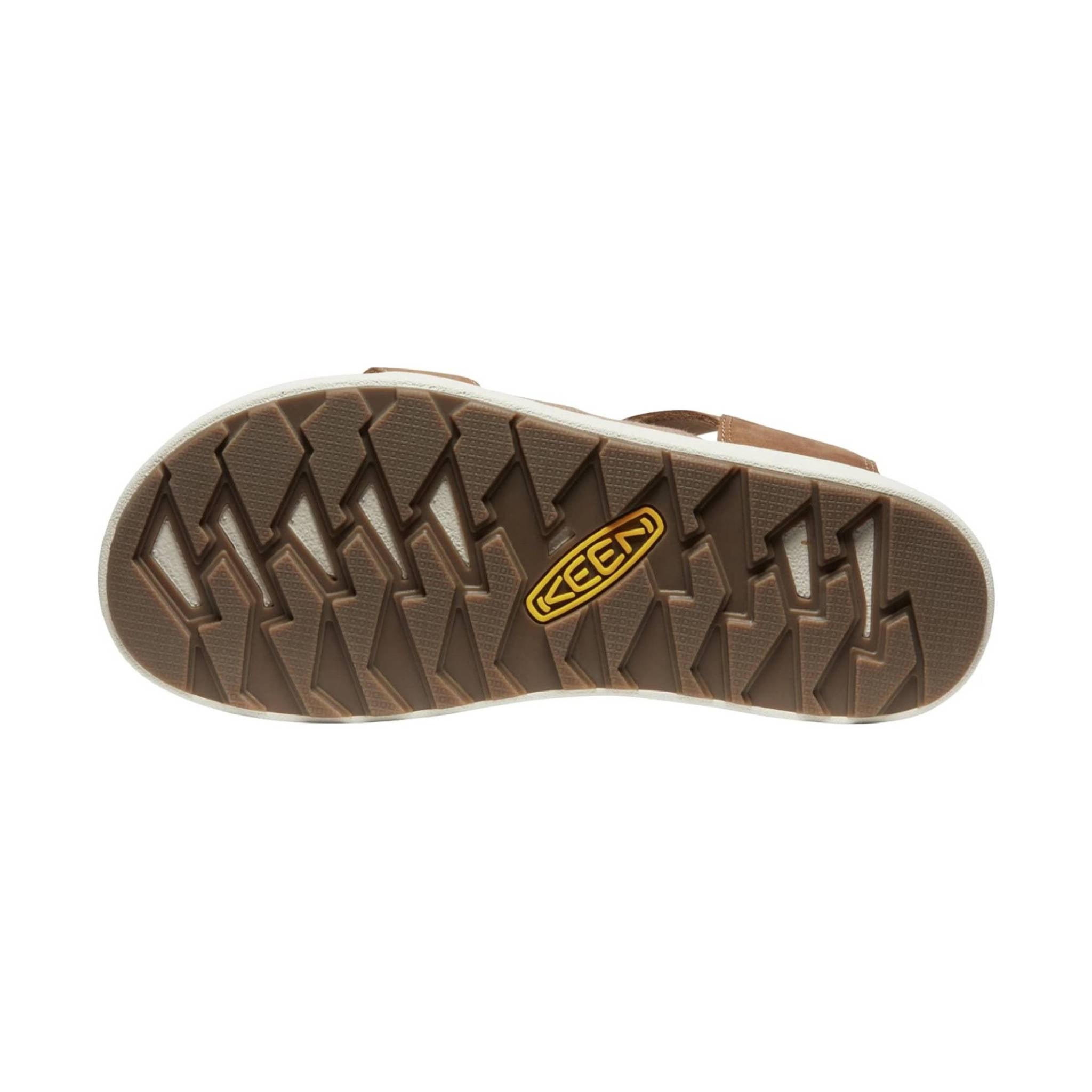 KEEN Women's Elle Mixed Strap Sandal - Toasted Coconut/Birch by Lenny's Shoe & Apparel