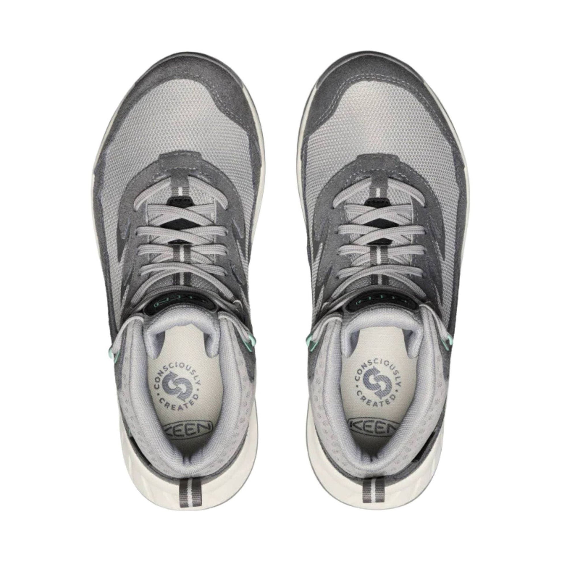 KEEN Women's Hightrail Waterproof Hiking Boots - Alloy/Lichen by Lenny's Shoe & Apparel