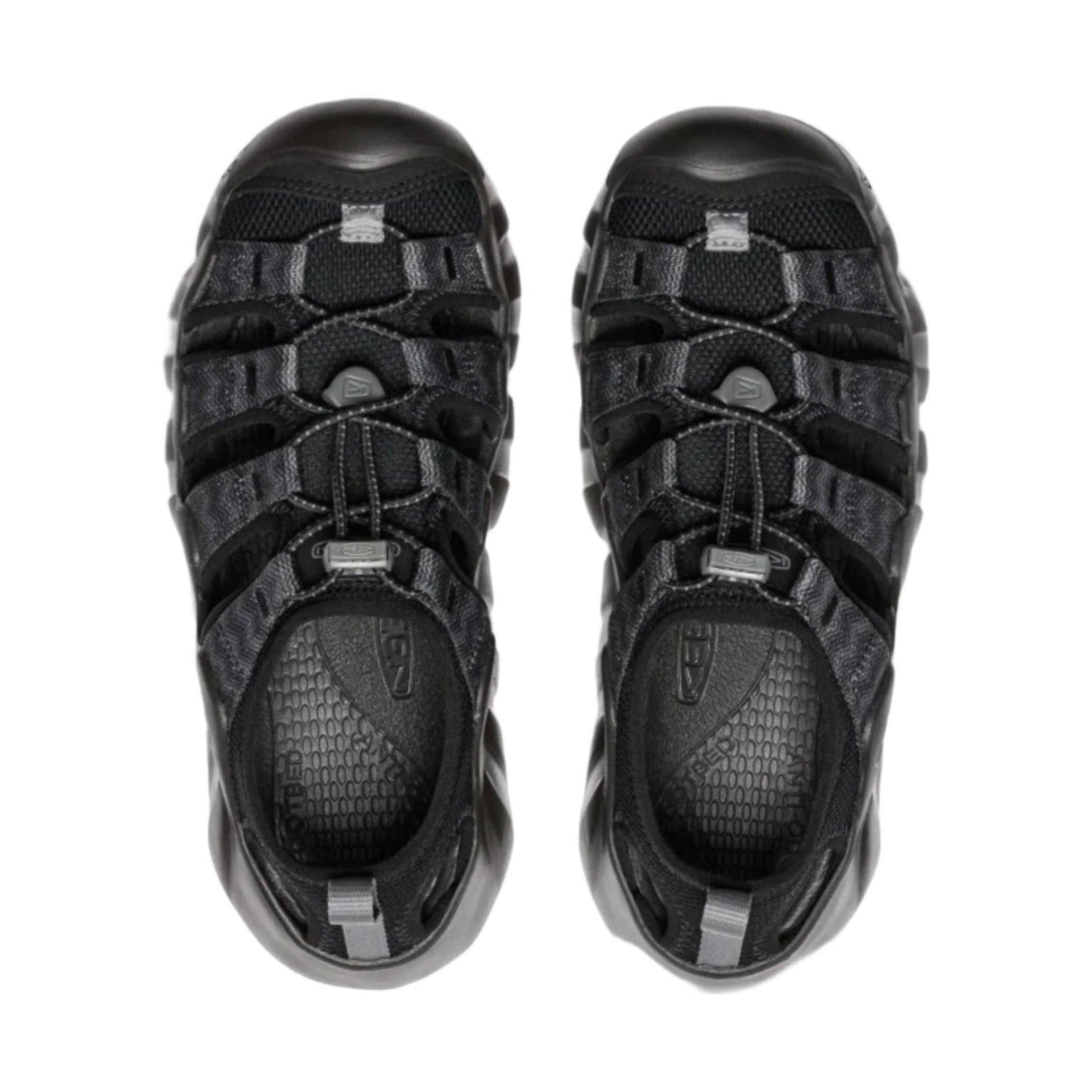 KEEN Women's Hyperport H2 Sandal - Black/Steel Grey by Lenny's Shoe & Apparel