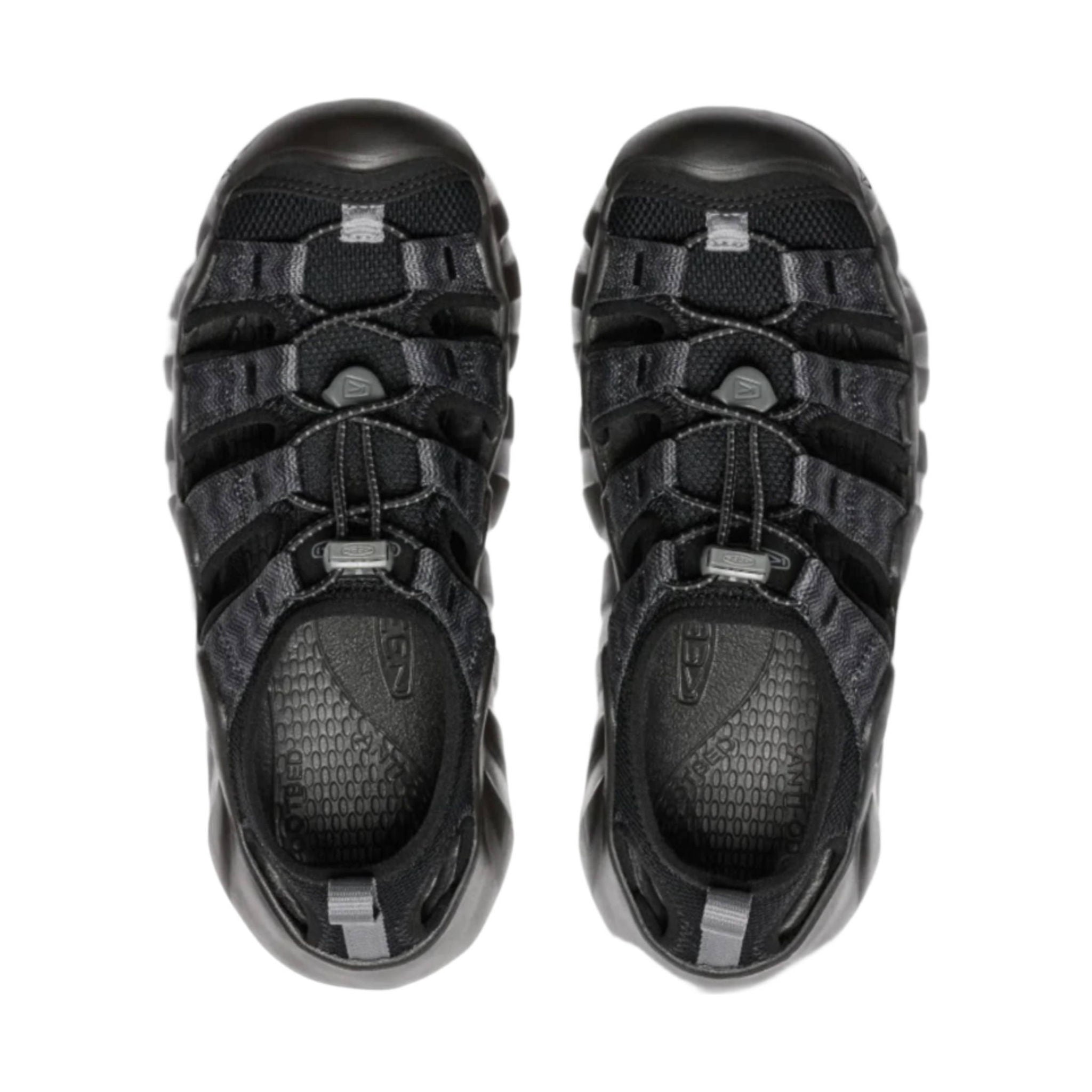 KEEN Women's Hyperport H2 Sandal - Black/Steel Grey by Lenny's Shoe & Apparel