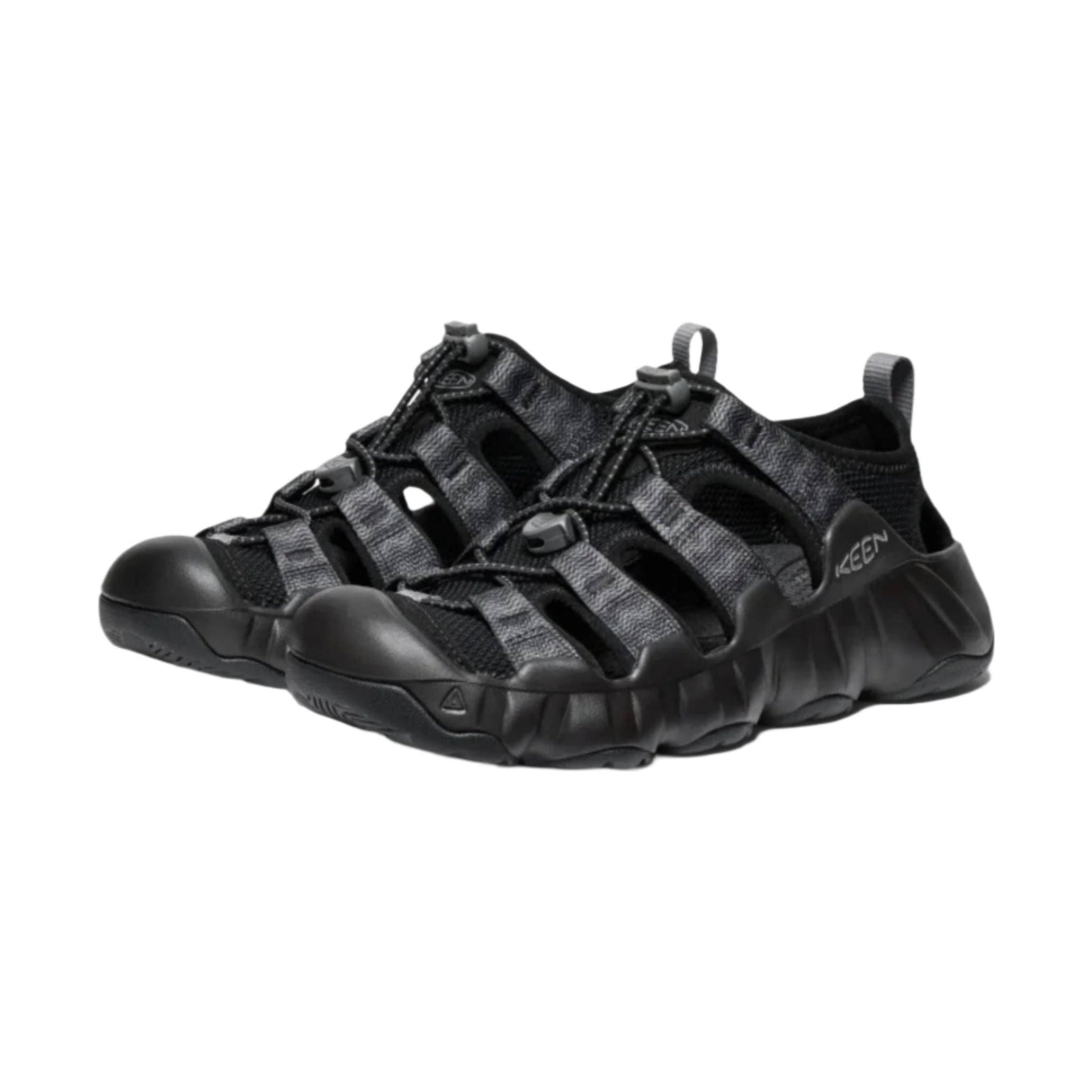 KEEN Women's Hyperport H2 Sandal - Black/Steel Grey by Lenny's Shoe & Apparel