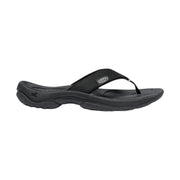 KEEN Women's Kona Leather Flip Flop - Black/Vapor by Lenny's Shoe & Apparel