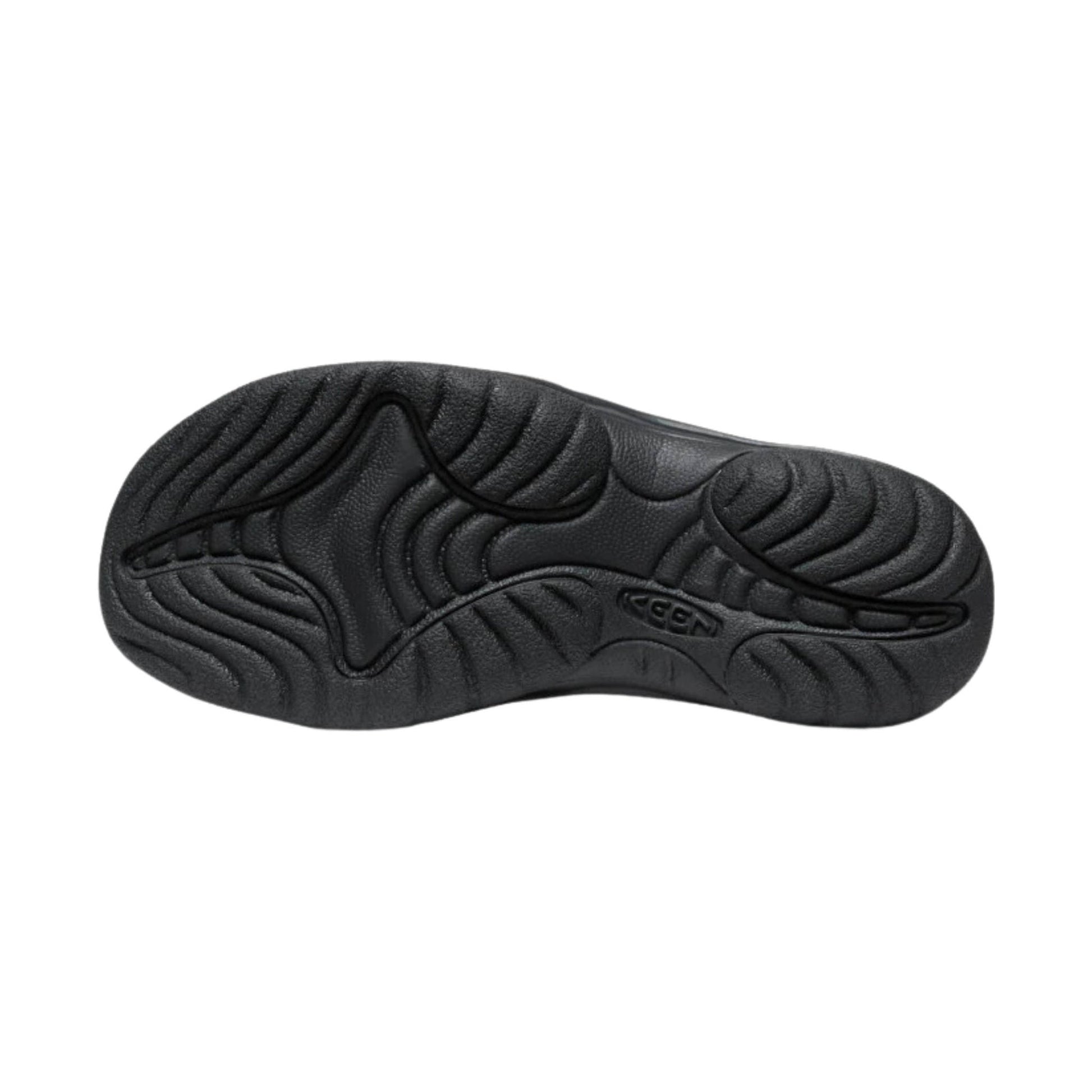 KEEN Women's Kona Leather Flip Flop - Black/Vapor by Lenny's Shoe & Apparel