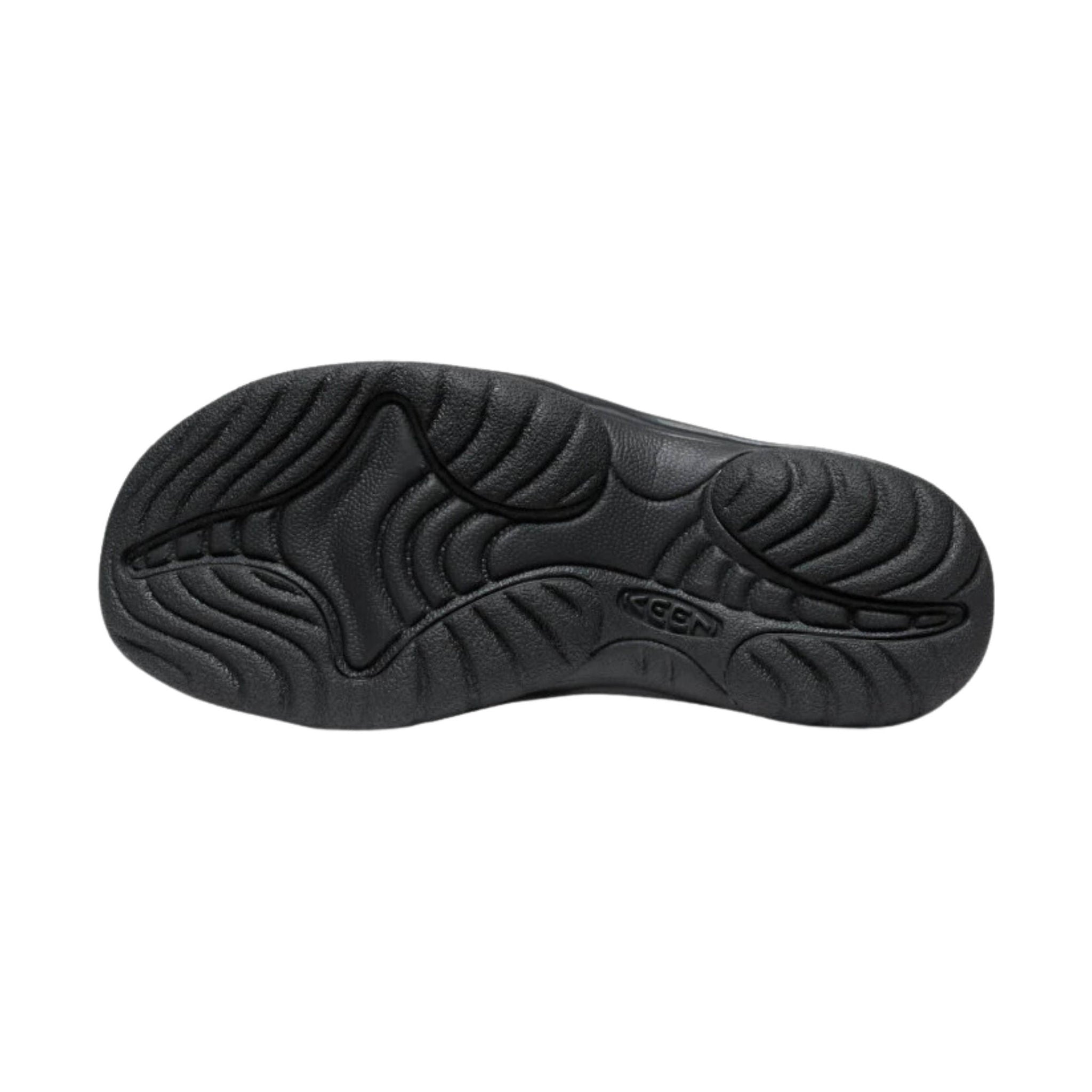 KEEN Women's Kona Leather Flip Flop - Black/Vapor by Lenny's Shoe & Apparel