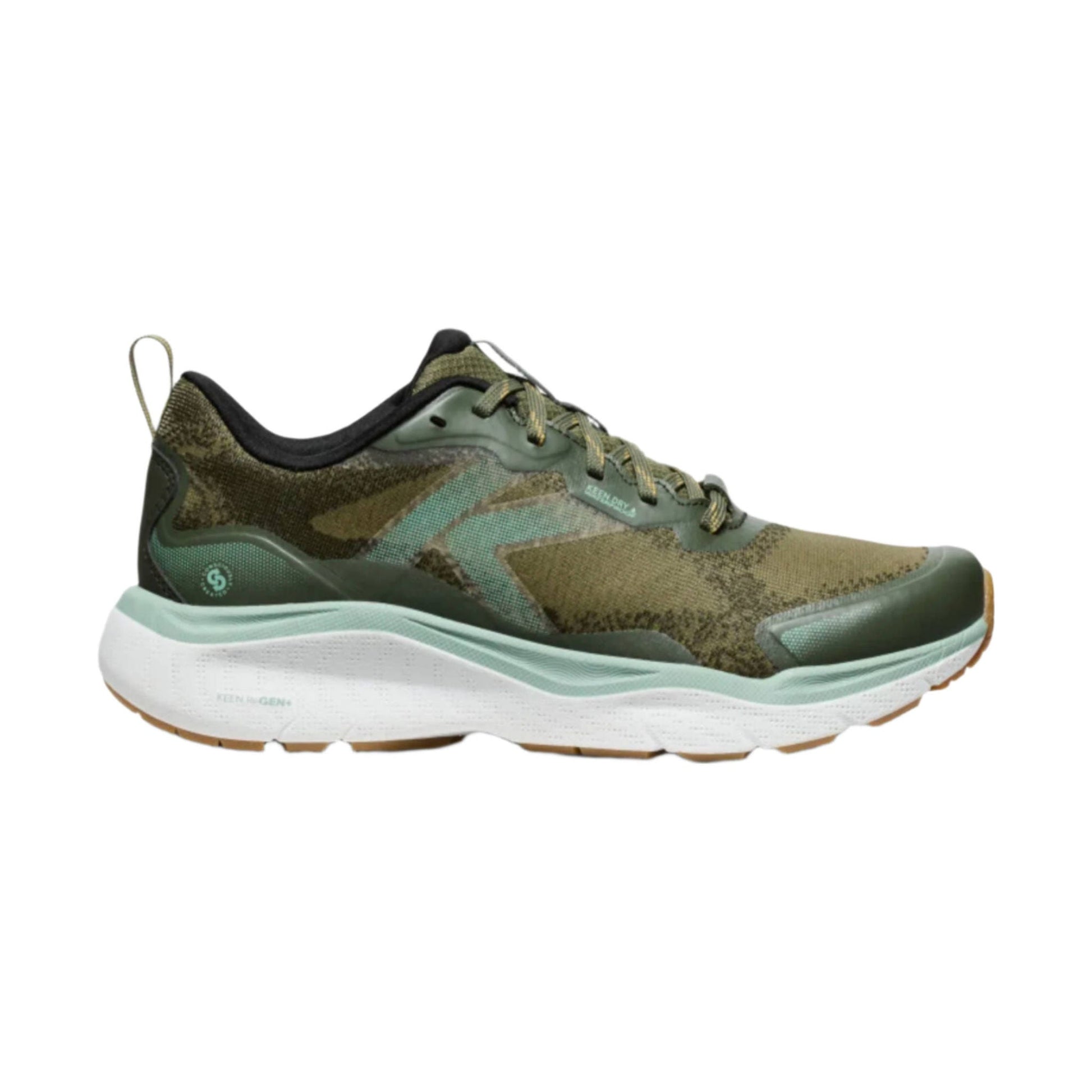 Keen Women's Leiki Waterproof Hiking Shoe - Winter Moss/Granite Green by Lenny's Shoe & Apparel