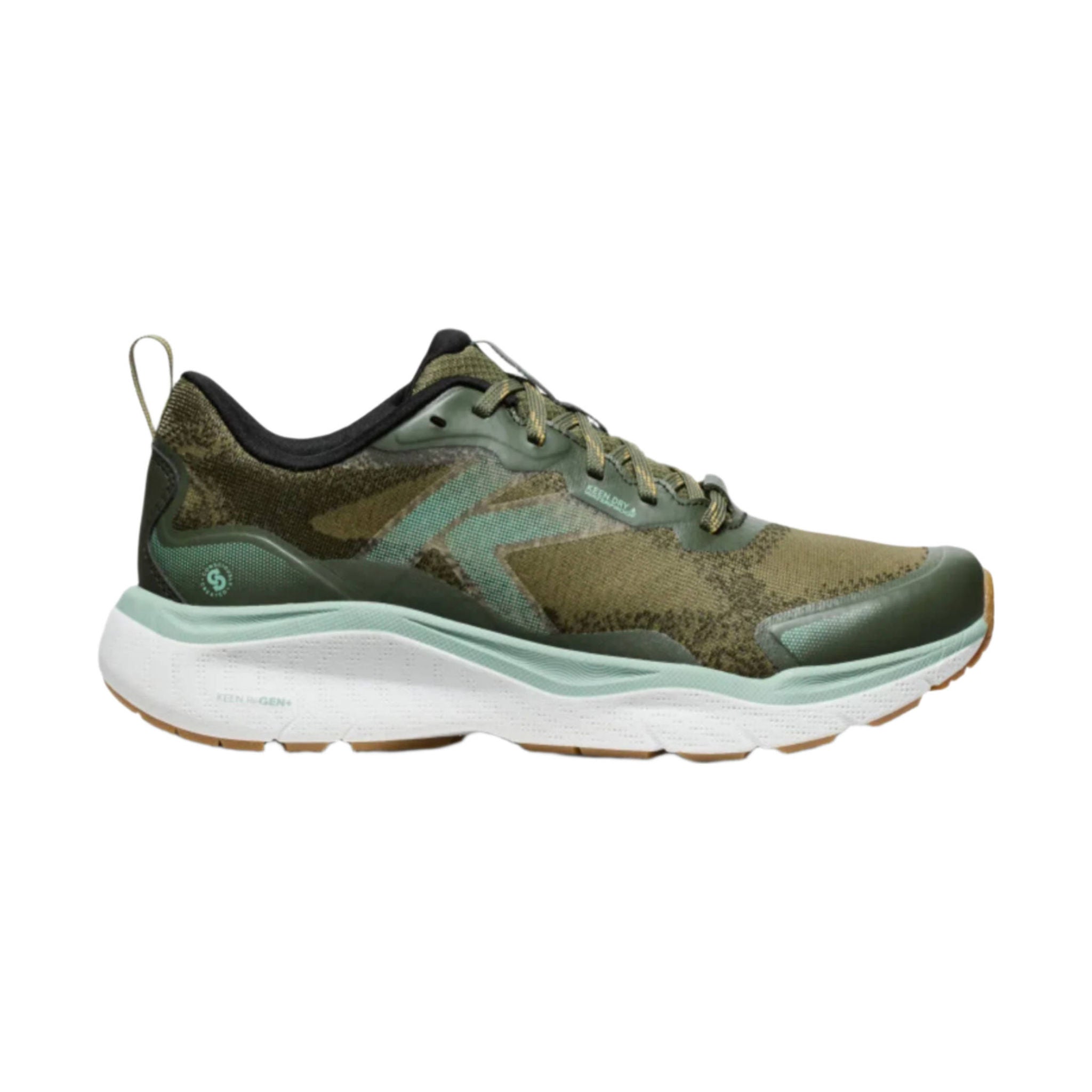 Keen Women's Leiki Waterproof Hiking Shoe - Winter Moss/Granite Green by Lenny's Shoe & Apparel