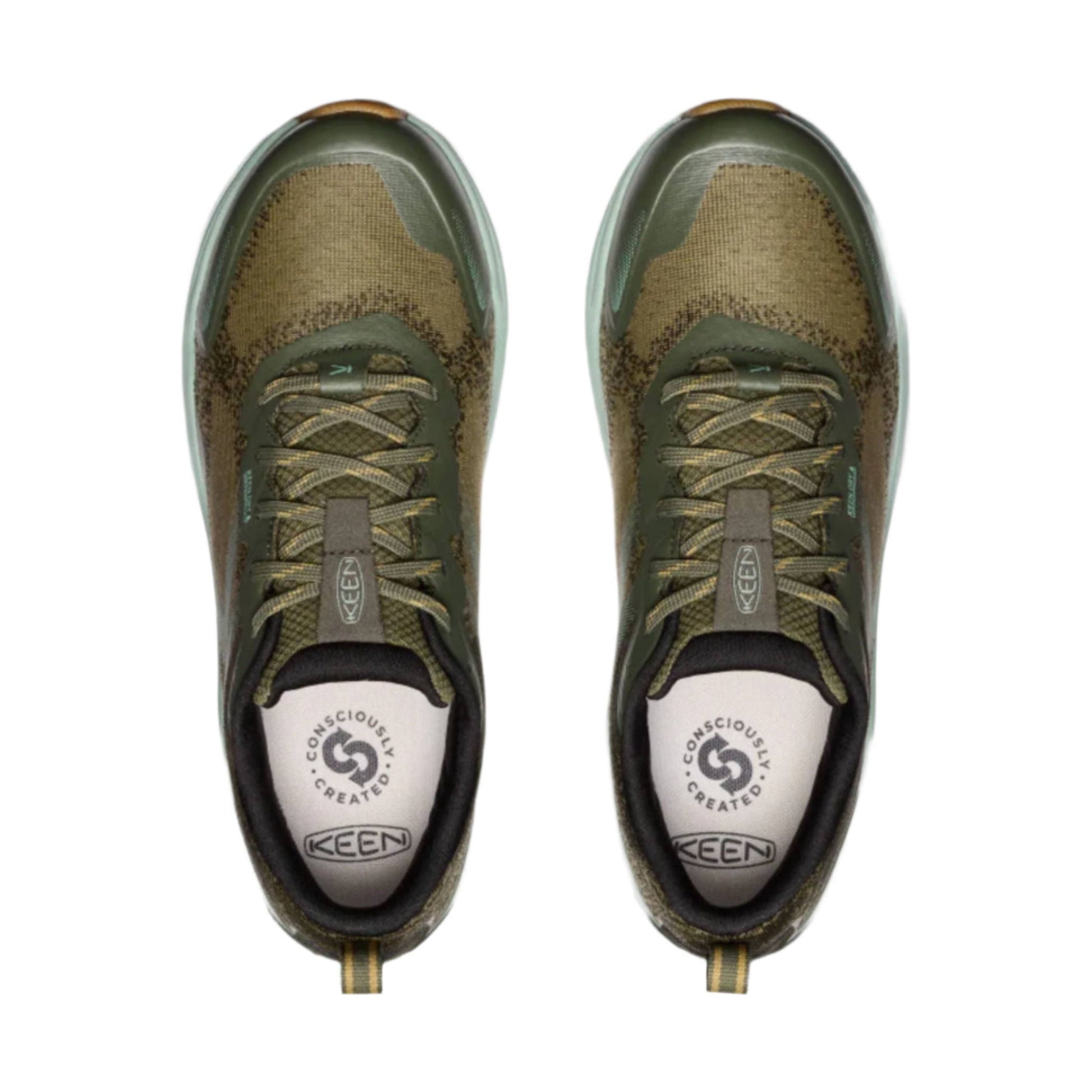 Keen Women's Leiki Waterproof Hiking Shoe - Winter Moss/Granite Green by Lenny's Shoe & Apparel