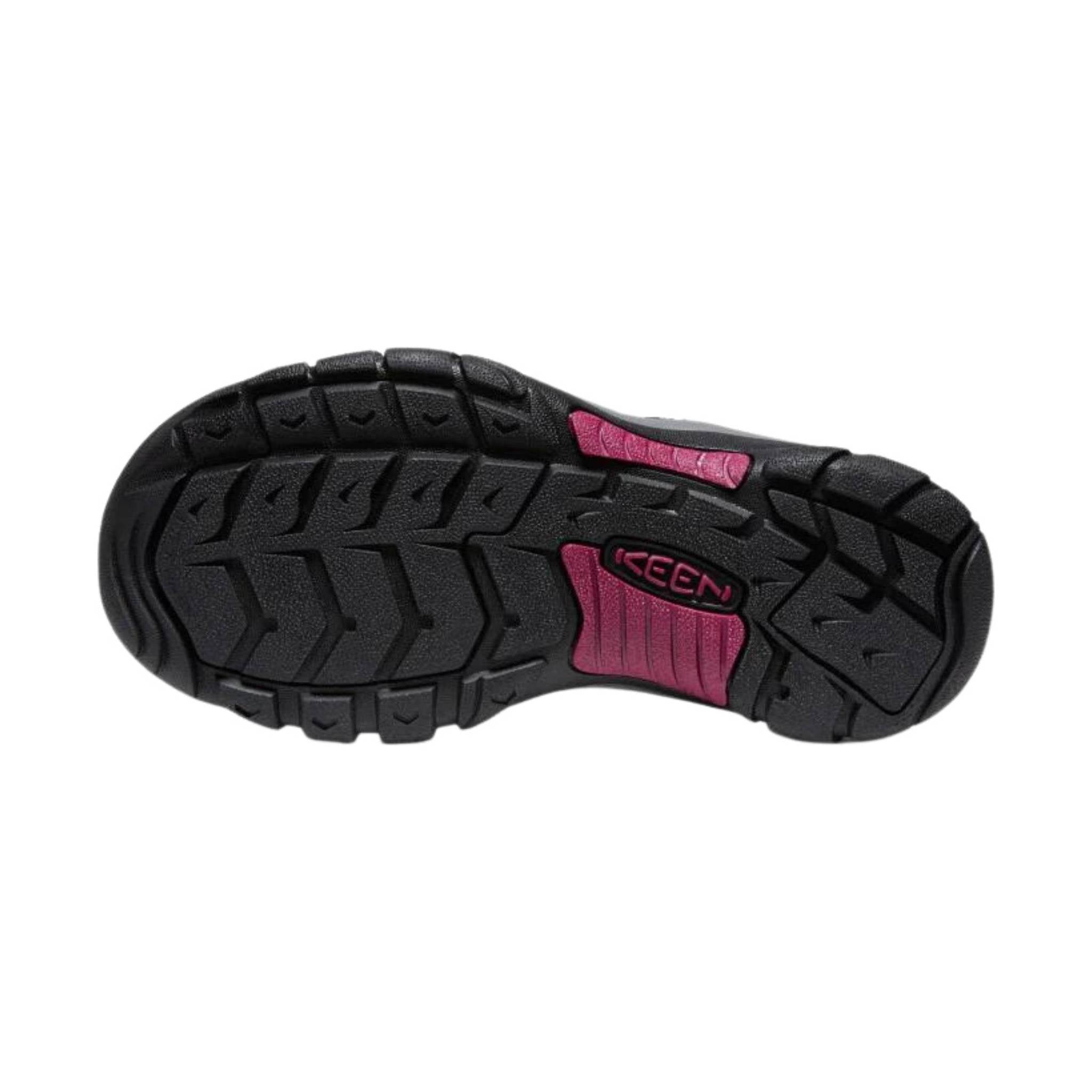 KEEN Women's Newport H2 - Black/Raspberry Wine by Lenny's Shoe & Apparel