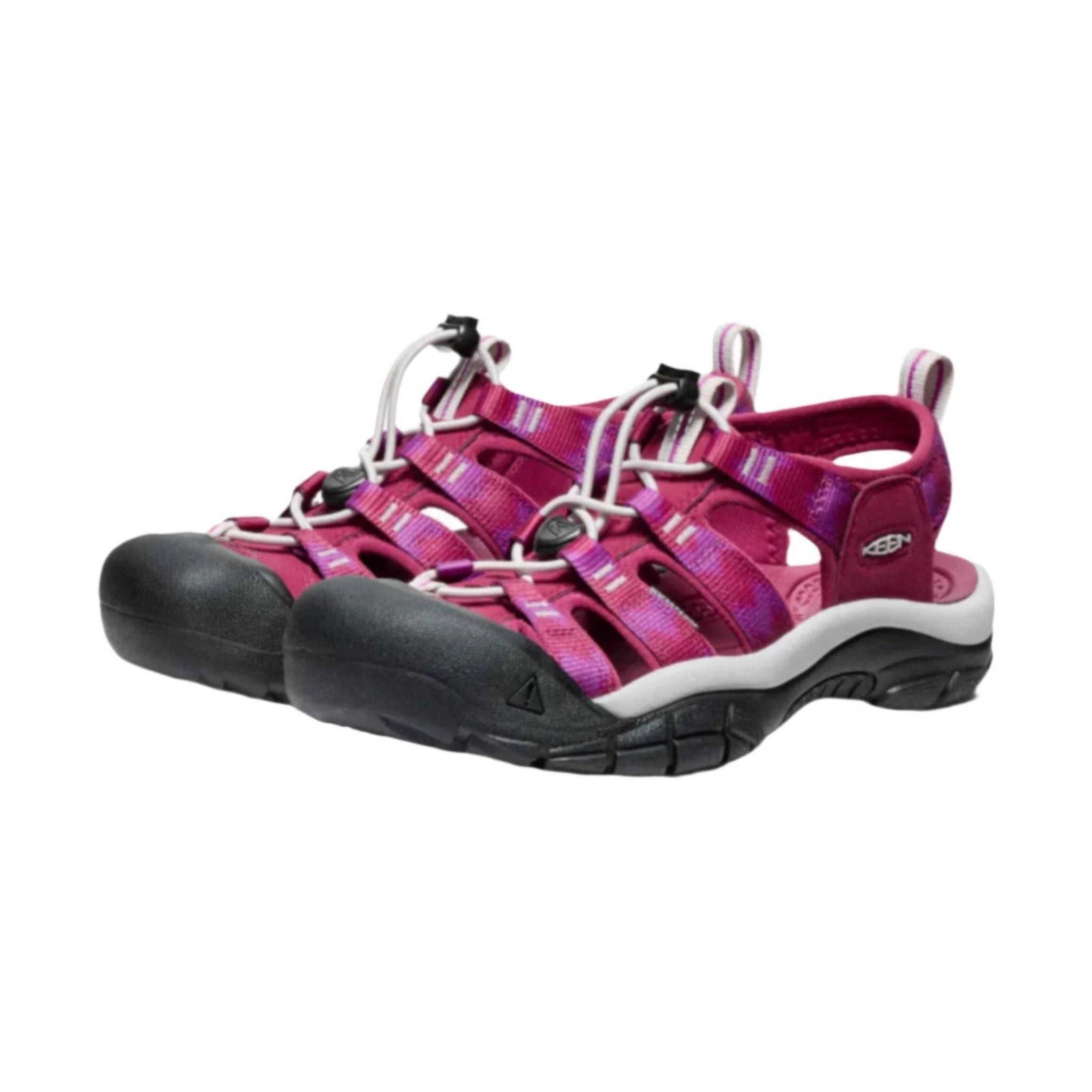 KEEN Women's Newport H2 Sandal - Beaujolais/Star White by Lenny's Shoe & Apparel