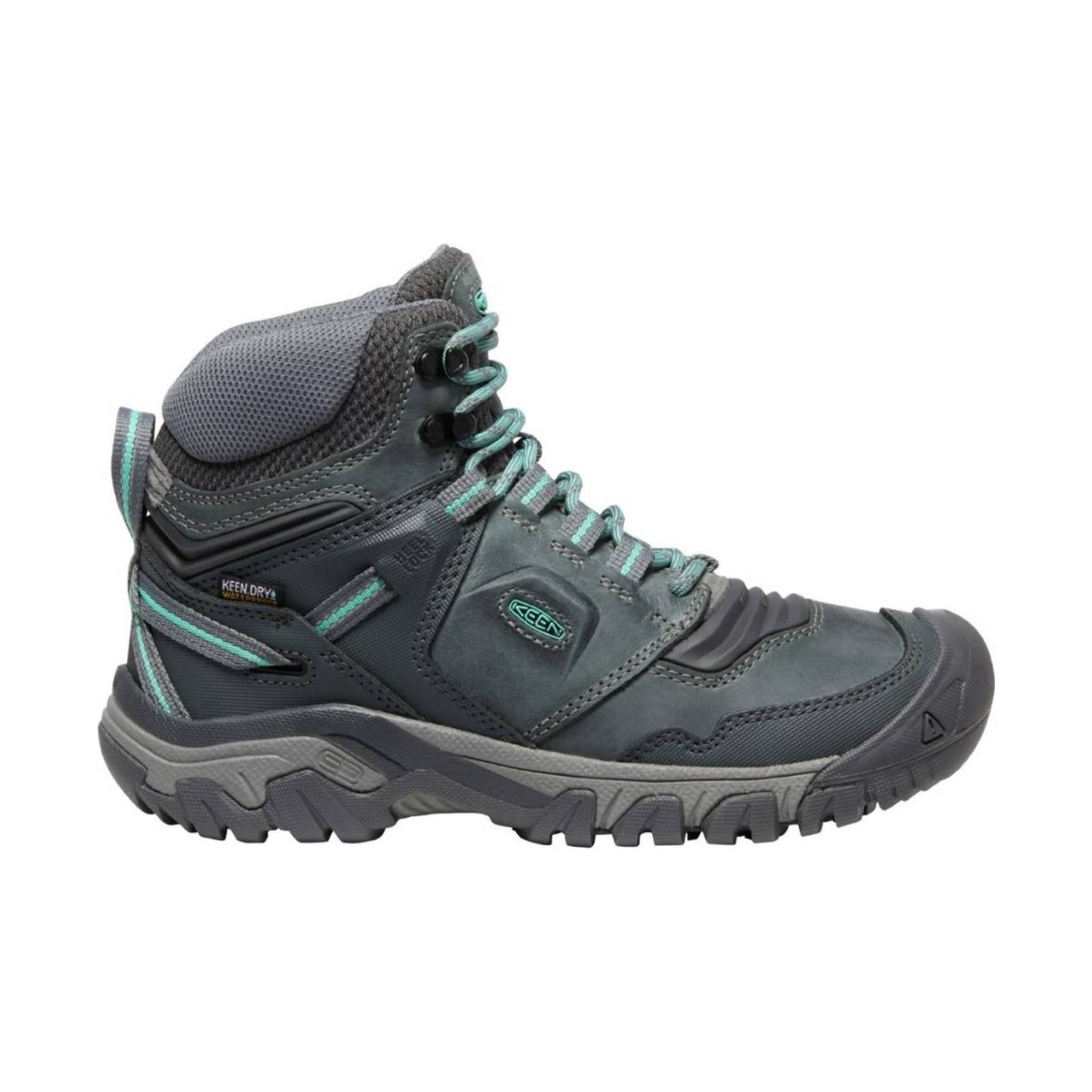 KEEN Women's Ridge Flex Mid Waterproof Boot - Steel Grey/Porcelain by Lenny's Shoe & Apparel