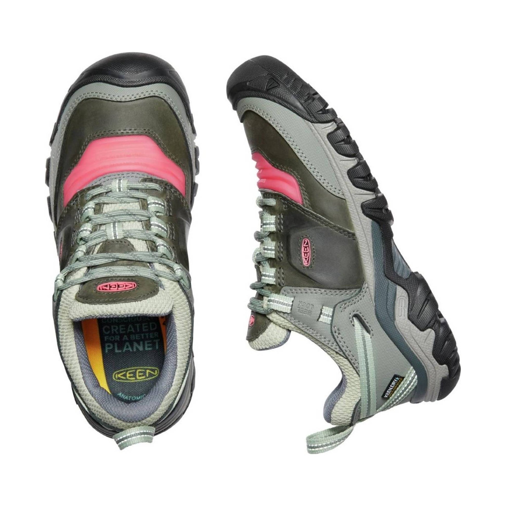 KEEN Women's Ridge Flex Waterproof - Castor Grey/Dubarry by Lenny's Shoe & Apparel