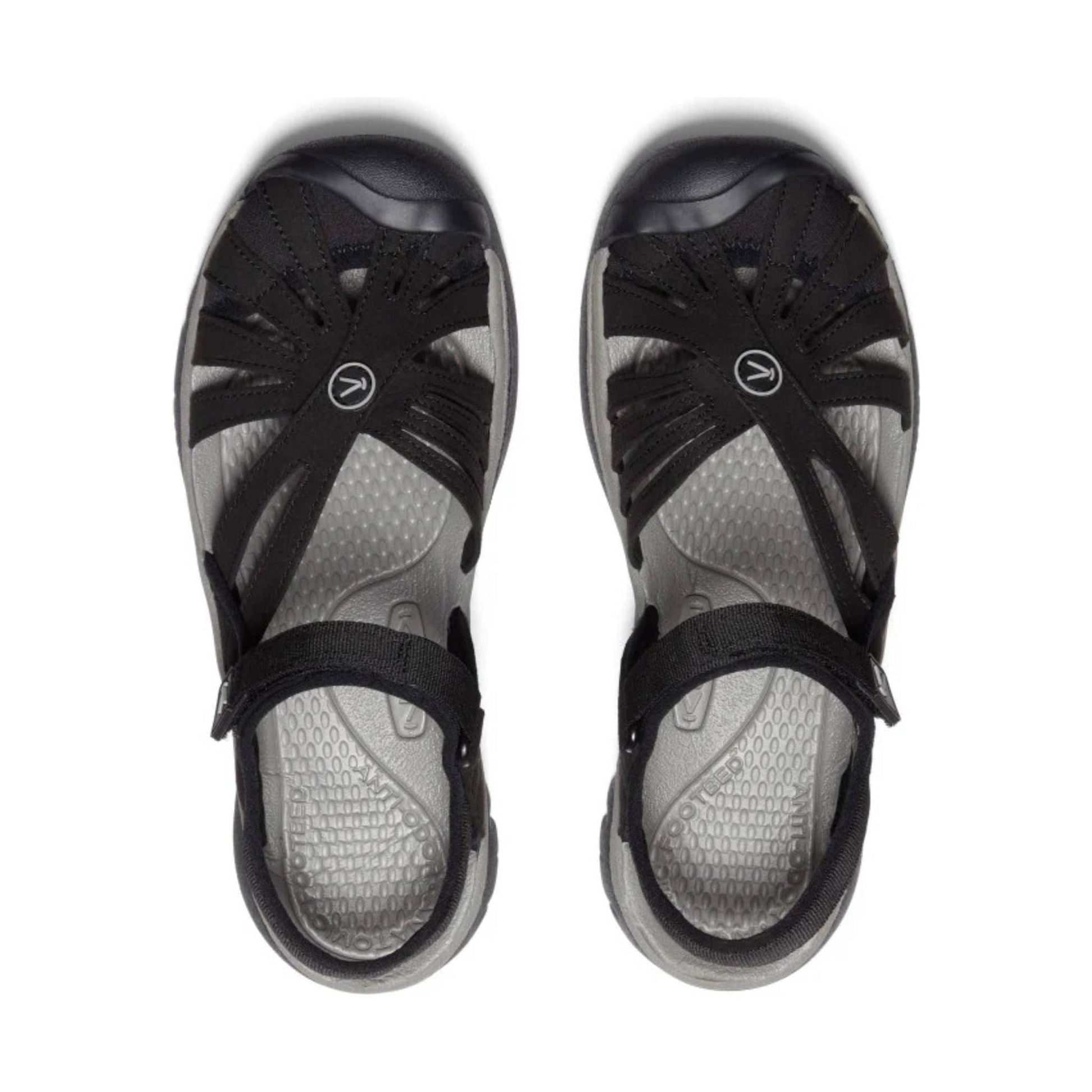 KEEN Women's Rose Sandal - Black/Grey by Lenny's Shoe & Apparel