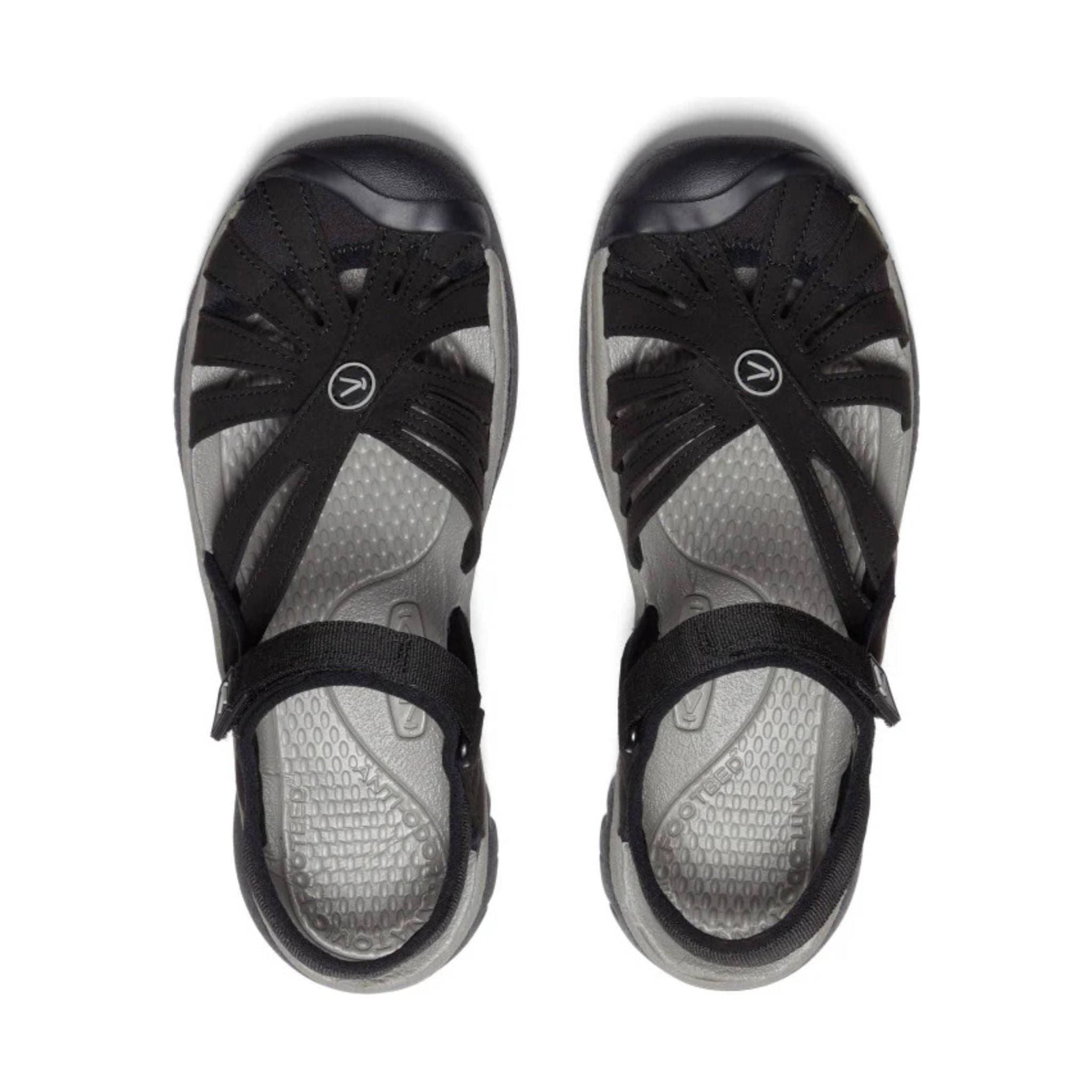KEEN Women's Rose Sandal - Black/Grey by Lenny's Shoe & Apparel