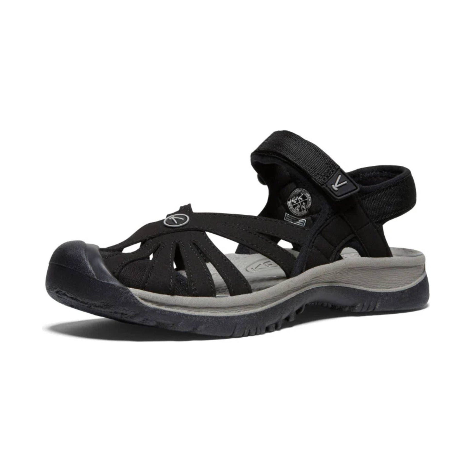 KEEN Women's Rose Sandal - Black/Grey by Lenny's Shoe & Apparel