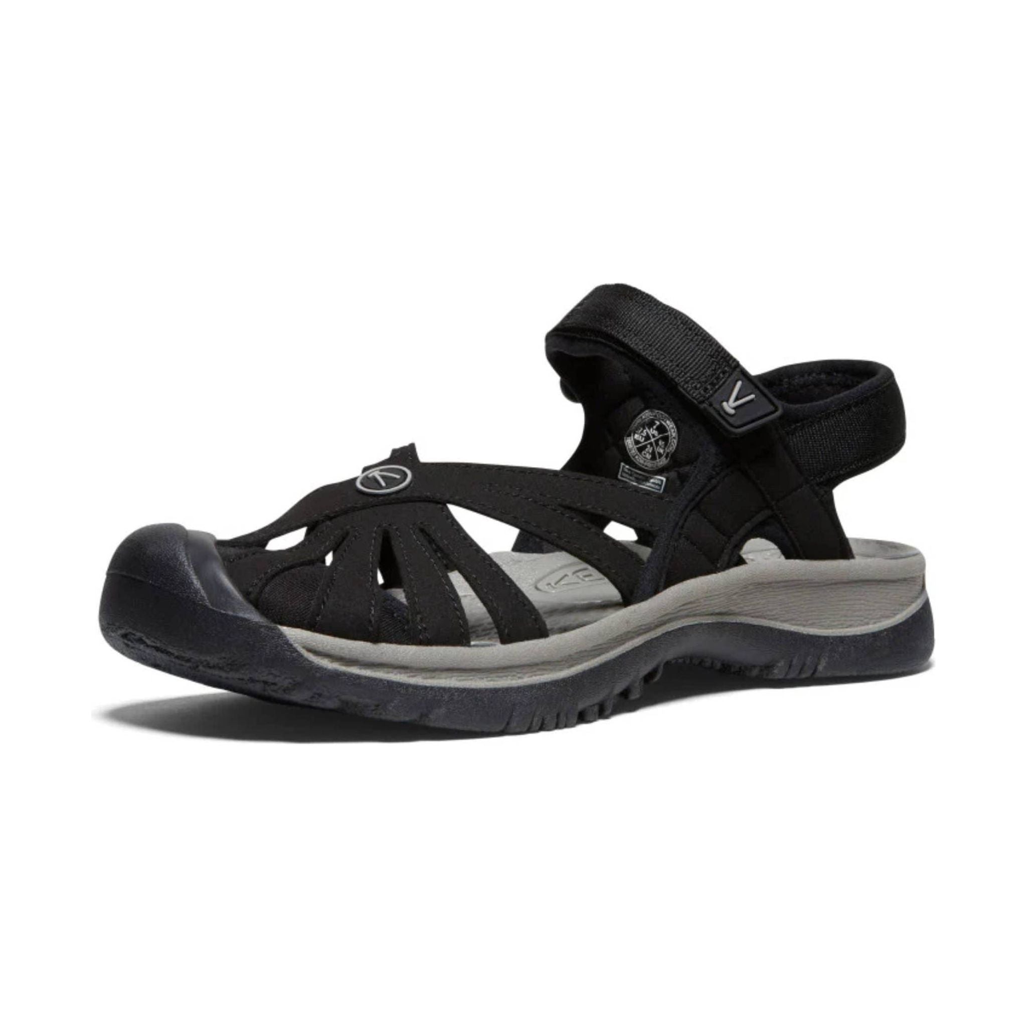KEEN Women's Rose Sandal - Black/Grey by Lenny's Shoe & Apparel