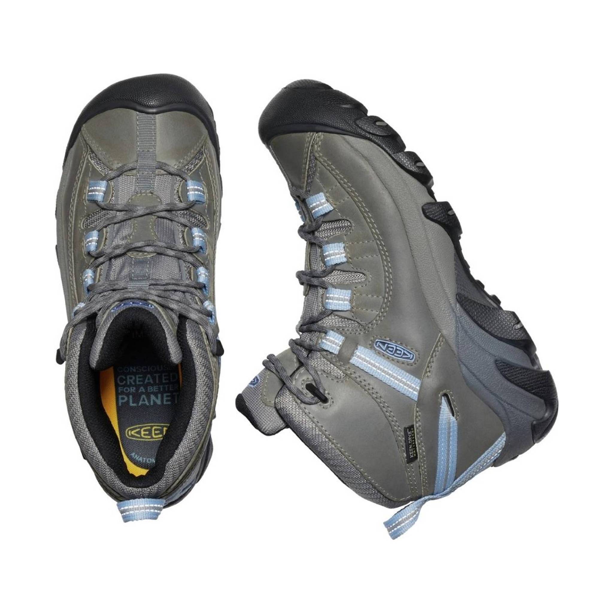 KEEN Women's Targhee II Mid Waterproof Boot - Steel Grey by Lenny's Shoe & Apparel