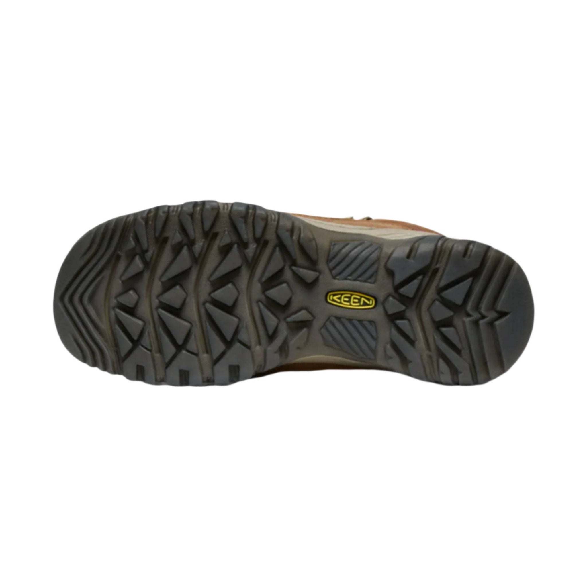 KEEN Women's Targhee IV Mid Waterproof Hiking Boot - Bison/Beaujolais by Lenny's Shoe & Apparel