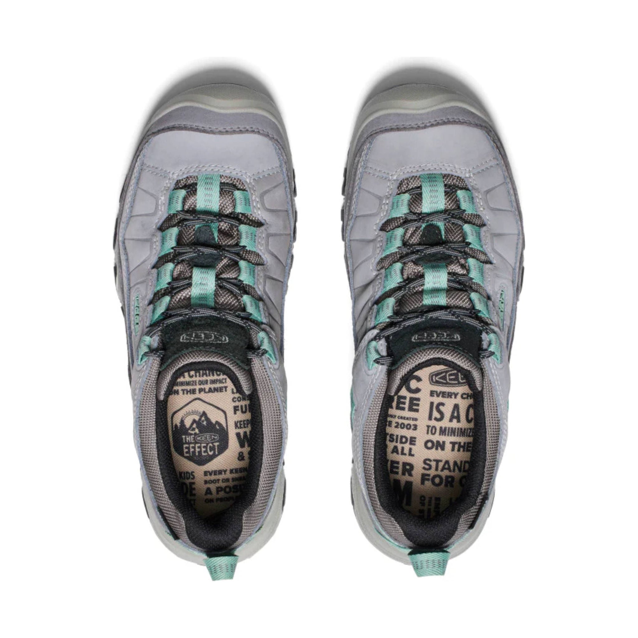 KEEN Women's Targhee IV Waterproof Hiking Shoe - Alloy/Granite Green by Lenny's Shoe & Apparel