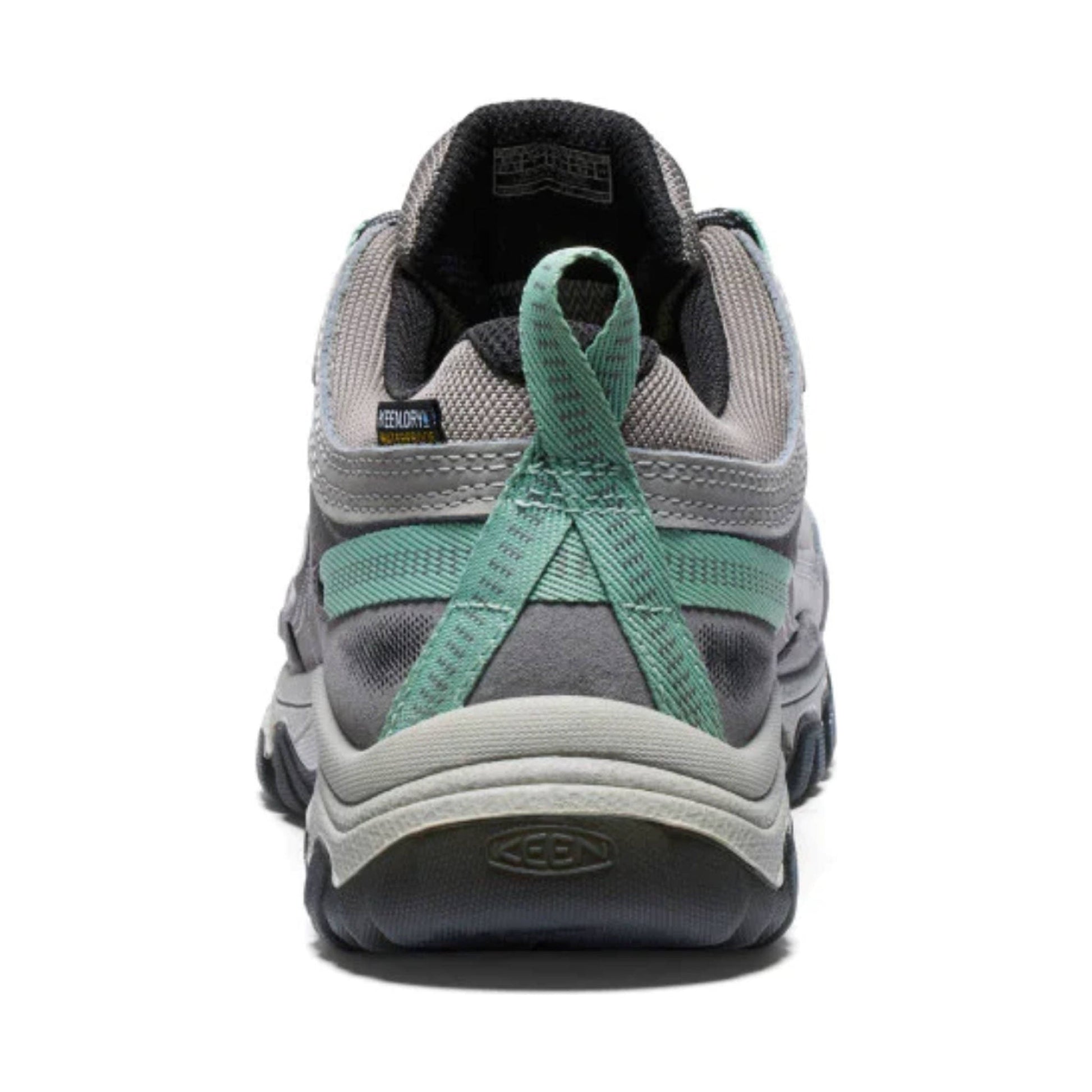 KEEN Women's Targhee IV Waterproof Hiking Shoe - Alloy/Granite Green by Lenny's Shoe & Apparel