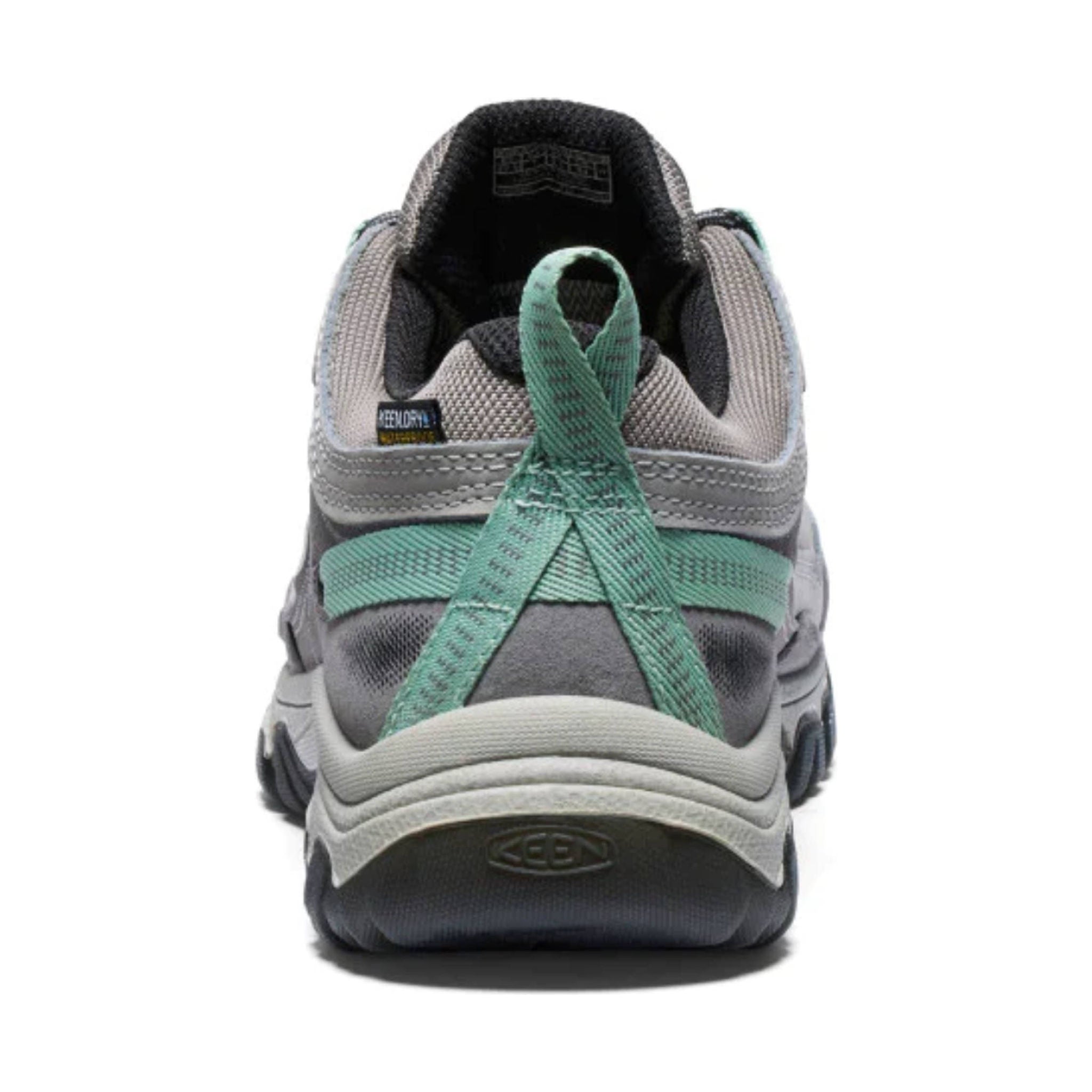 KEEN Women's Targhee IV Waterproof Hiking Shoe - Alloy/Granite Green by Lenny's Shoe & Apparel