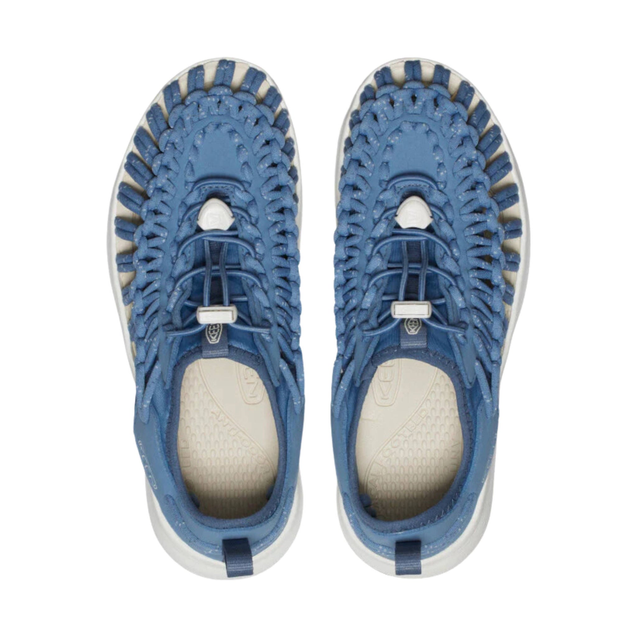 KEEN Women's Uneek Sneaker Sandal - Coronet Blue/Vintage Indigo by Lenny's Shoe & Apparel