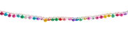 Multi Color Mini Bell Garland