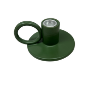 Evergreen Glow Ceramic Candle Holder