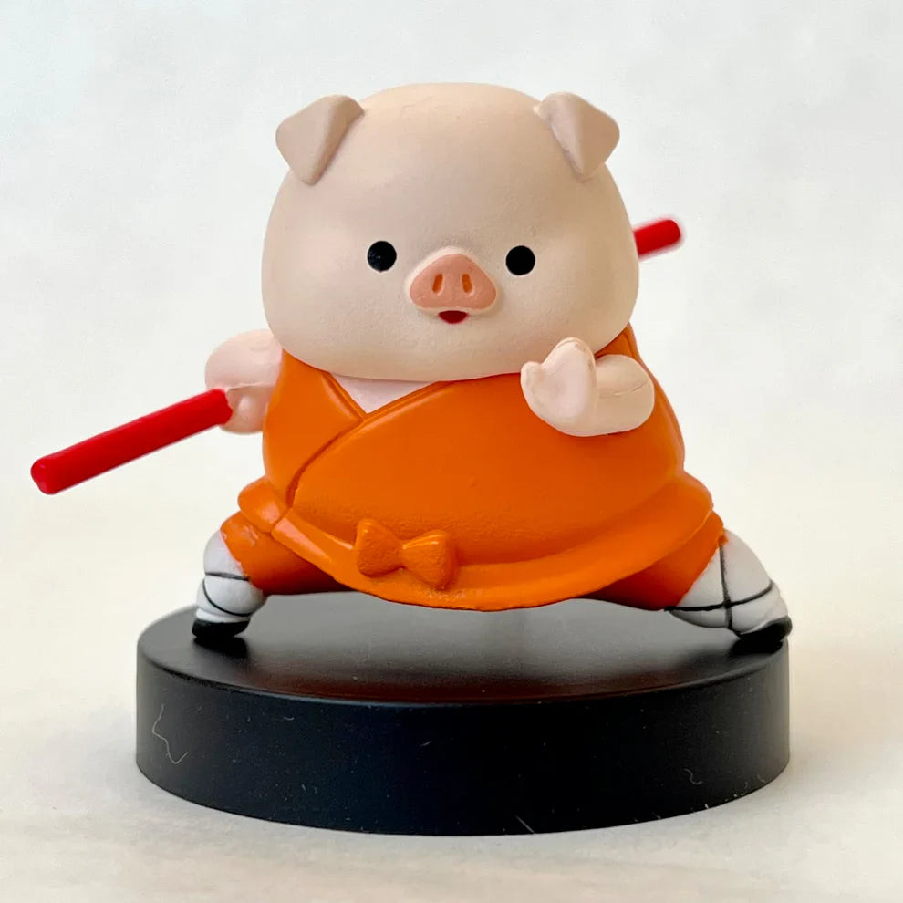 Gashapon Capsule For All Ages Kung Fu Boo Pig (Sold As An Individual Capsule) by Homeportonline