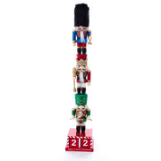 16" Stacked Nutcrackers With Calendar