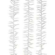 3000-Light Warm White LED White Wire Cluster Garland
