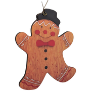 Suave Gingerbread Gentleman in Top Hat