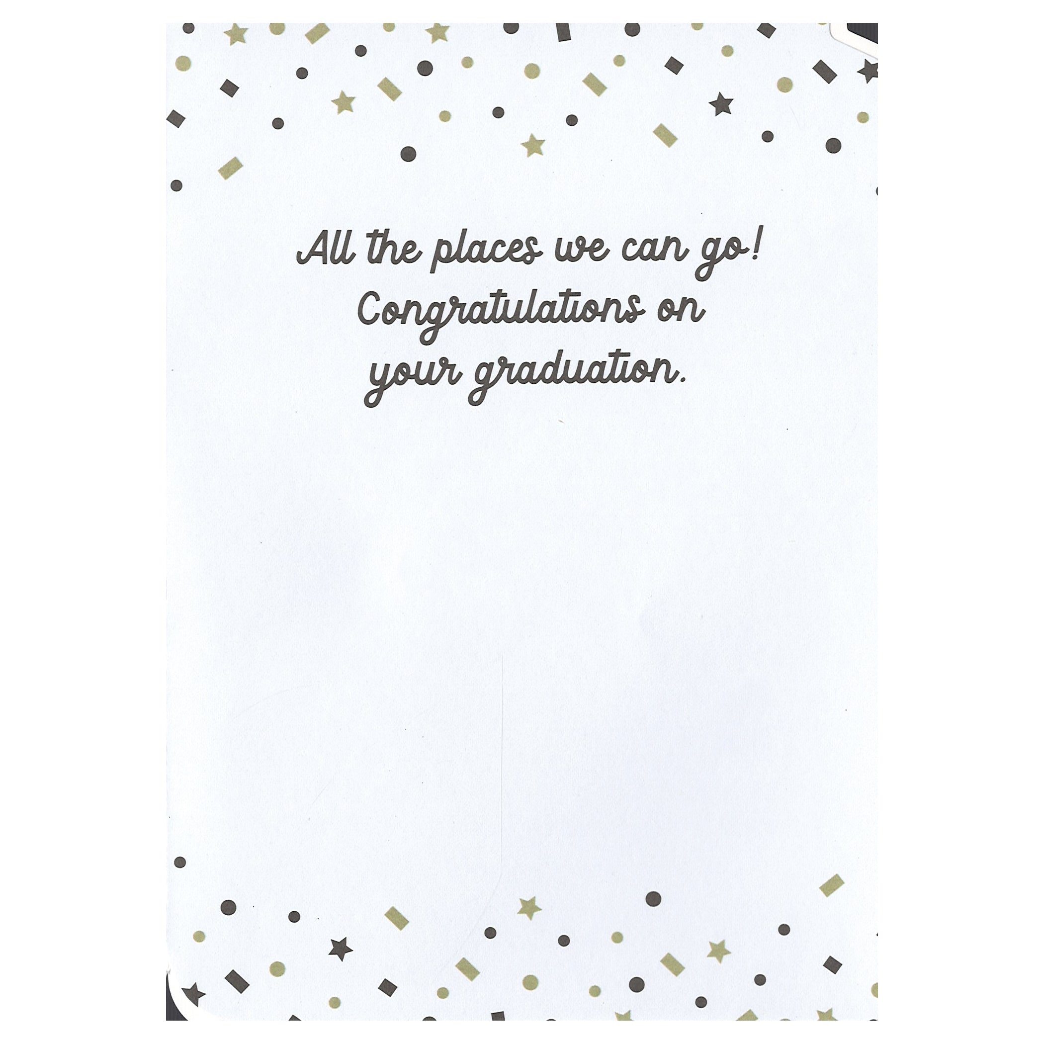 Golden Tassel - Graduation Card